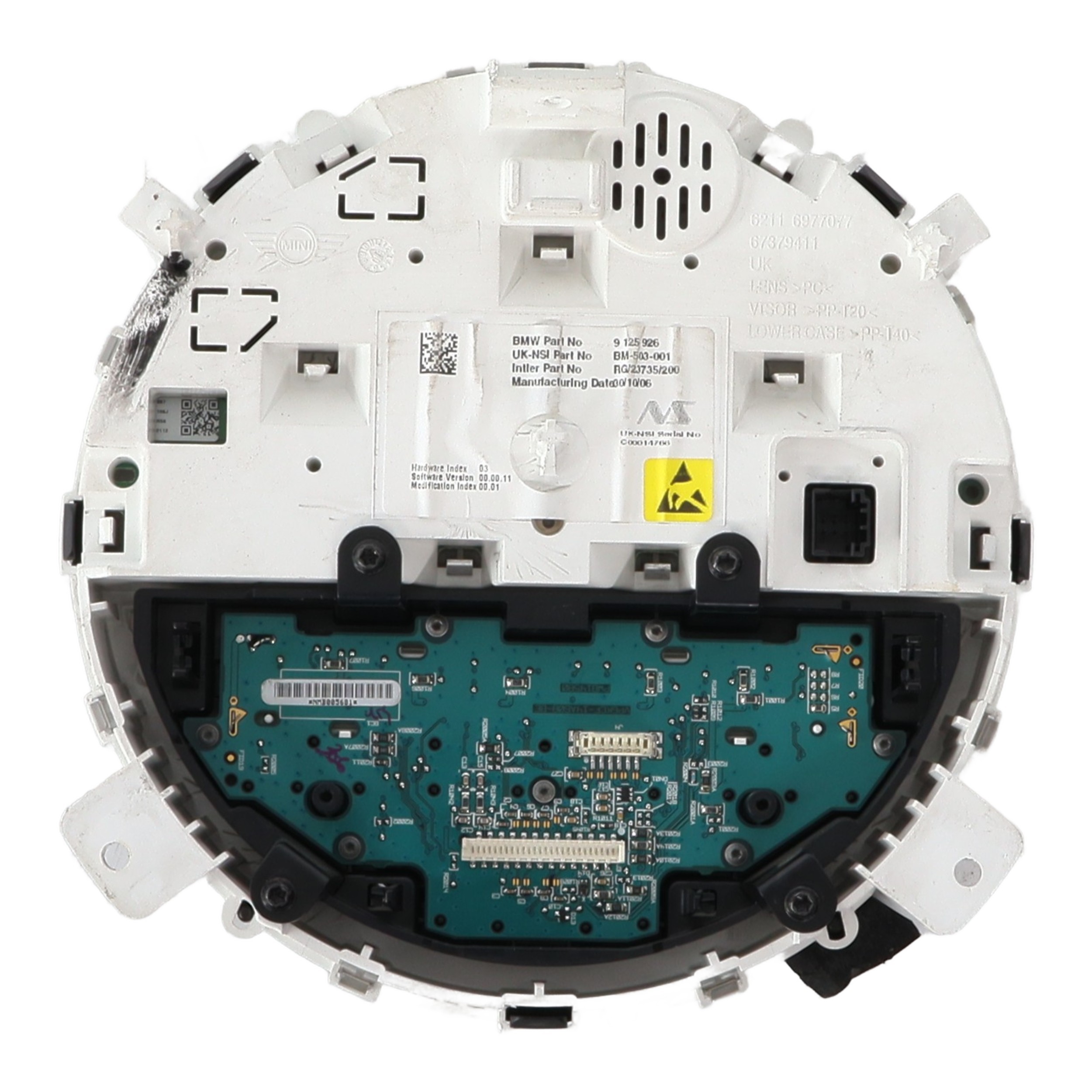 Compteur pour MINI MINI 2 R56 PHASE 1 Compteur pour MINI MINI 2 R56 PHASE 1
