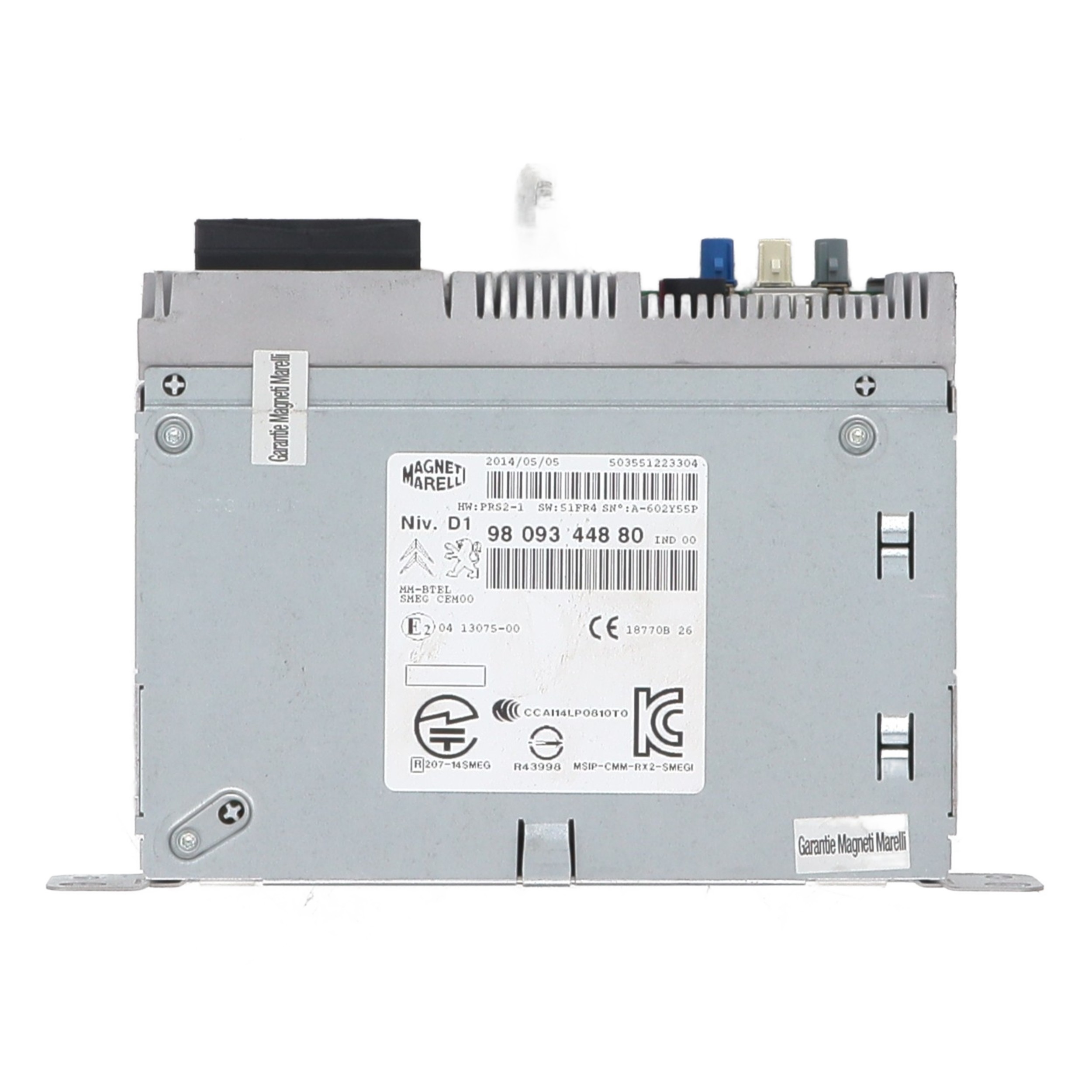 Autoradio d'origine pour CITROEN C4 GRAND PICASSO 2 PHASE 1 Autoradio d'origine pour CITROEN C4 GRAND PICASSO 2 PHASE 1