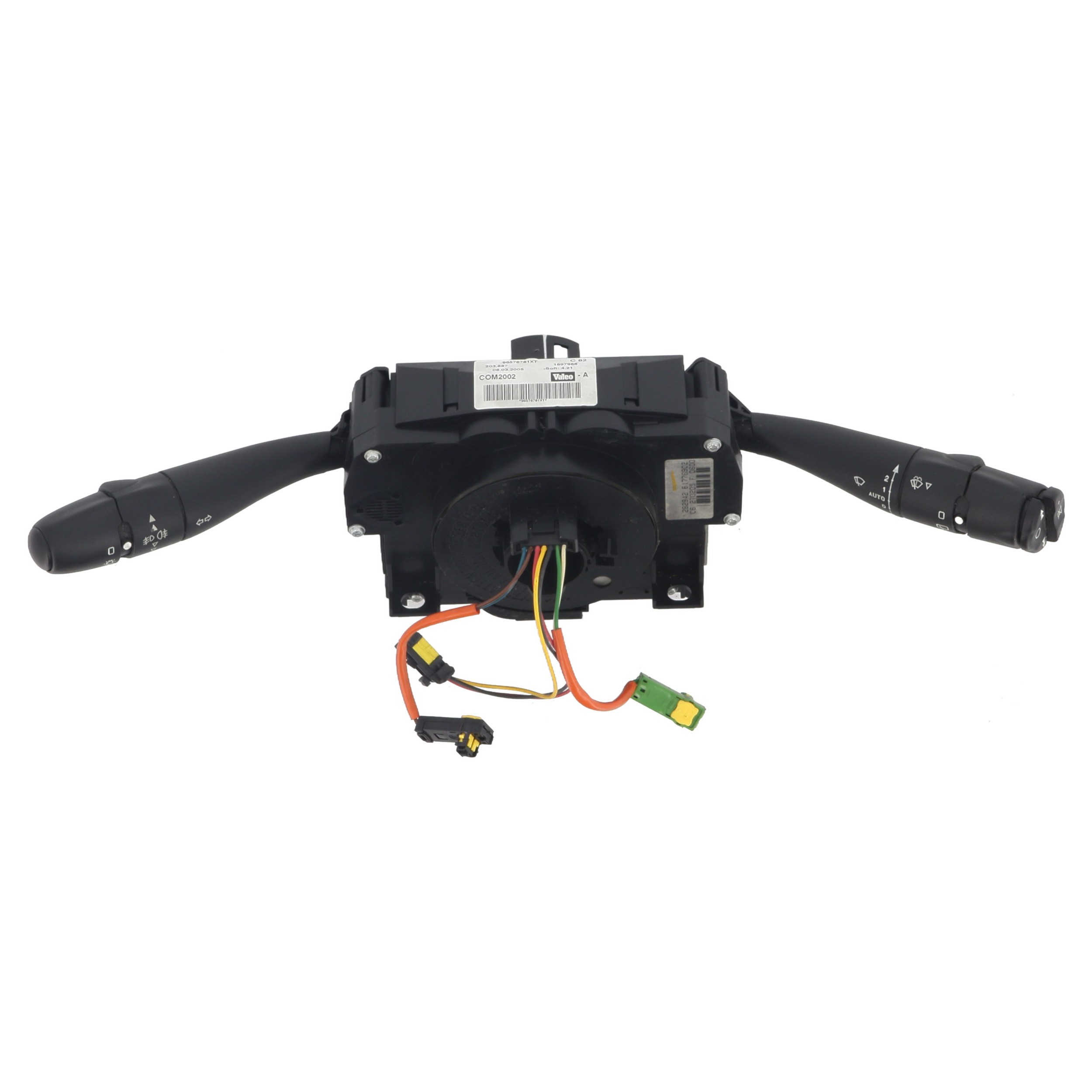 Com (Bloc Contacteur Tournant+Commodo Essuie Glace+Commodo Phare) pour CITROEN C3 1 PHASE 1 Com (Bloc Contacteur Tournant+Commodo Essuie Glace+Commodo Phare) pour CITROEN C3 1 PHASE 1