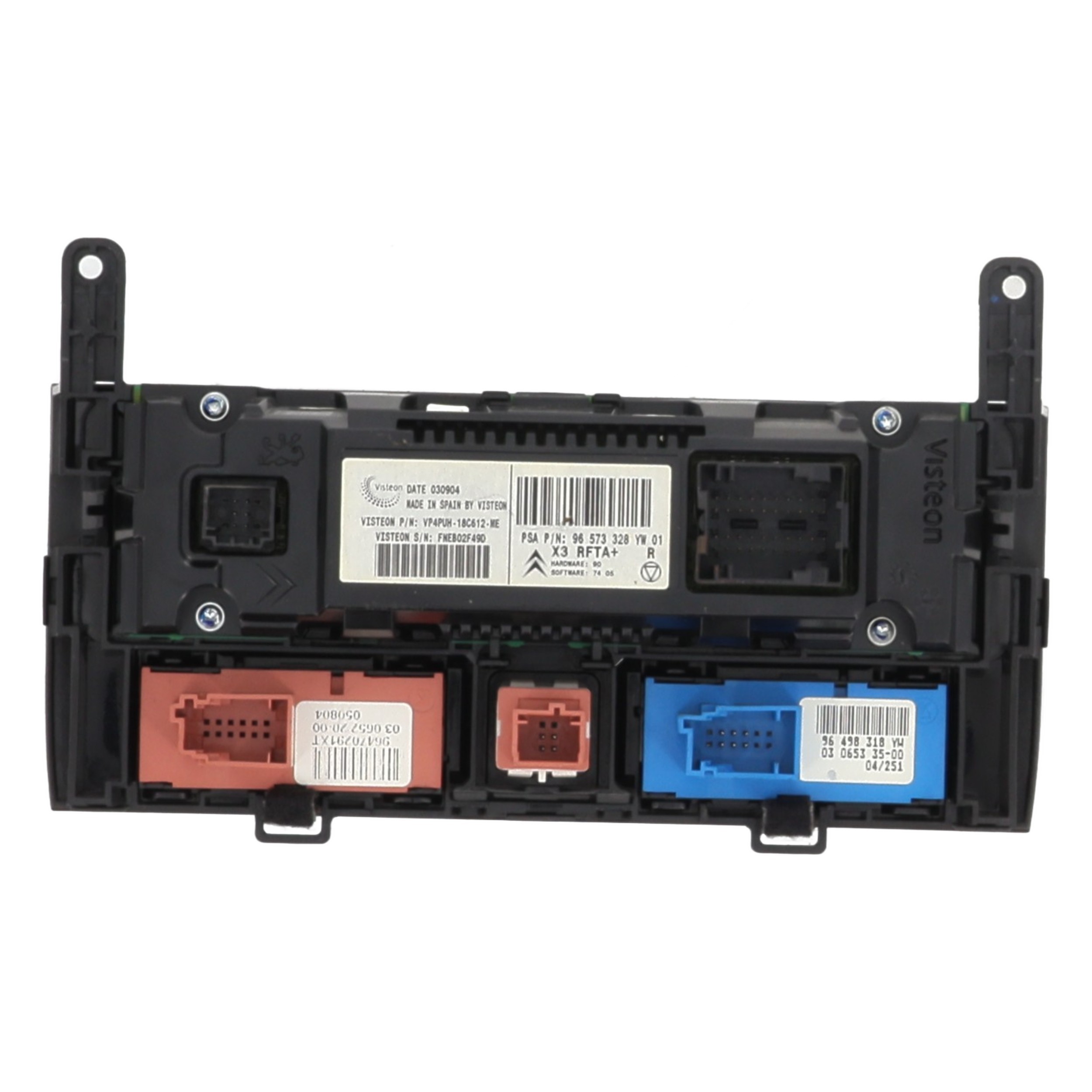 Commande chauffage pour CITROEN C5 1 PHASE 2 Commande chauffage pour CITROEN C5 1 PHASE 2
