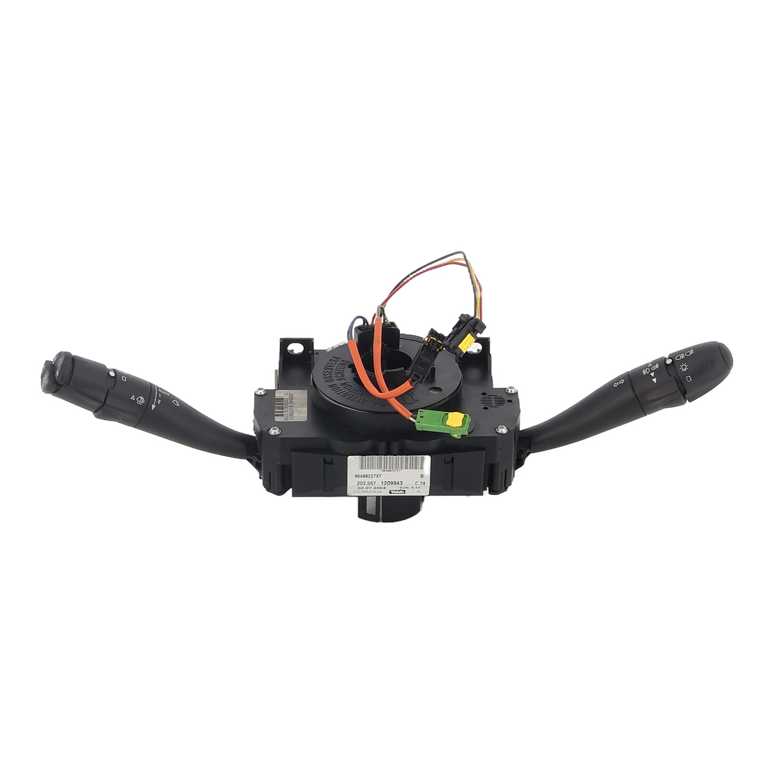 Com (Bloc Contacteur Tournant+Commodo Essuie Glace+Commodo Phare) pour CITROEN C3 1 PHASE 1 Com (Bloc Contacteur Tournant+Commodo Essuie Glace+Commodo Phare) pour CITROEN C3 1 PHASE 1