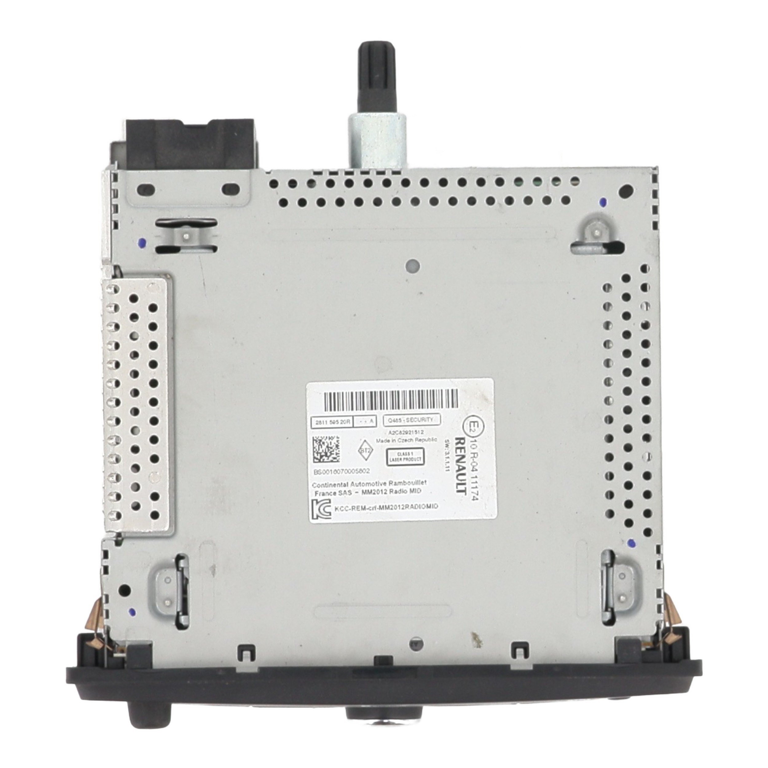 Autoradio d'origine pour RENAULT KANGOO 2 PHASE 2 Autoradio d'origine pour RENAULT KANGOO 2 PHASE 2