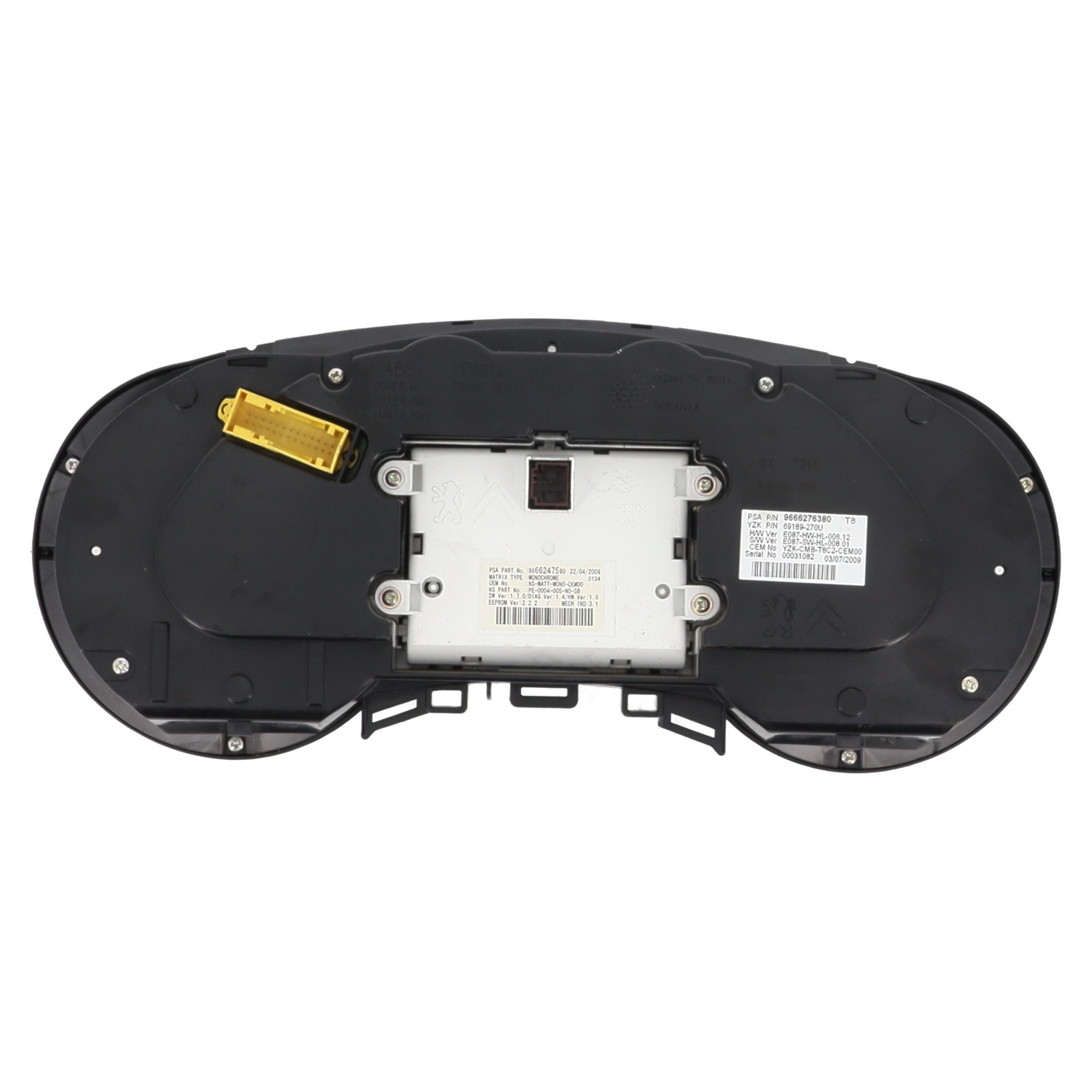 Compteur pour PEUGEOT 3008 1 PHASE 2 Compteur pour PEUGEOT 3008 1 PHASE 2