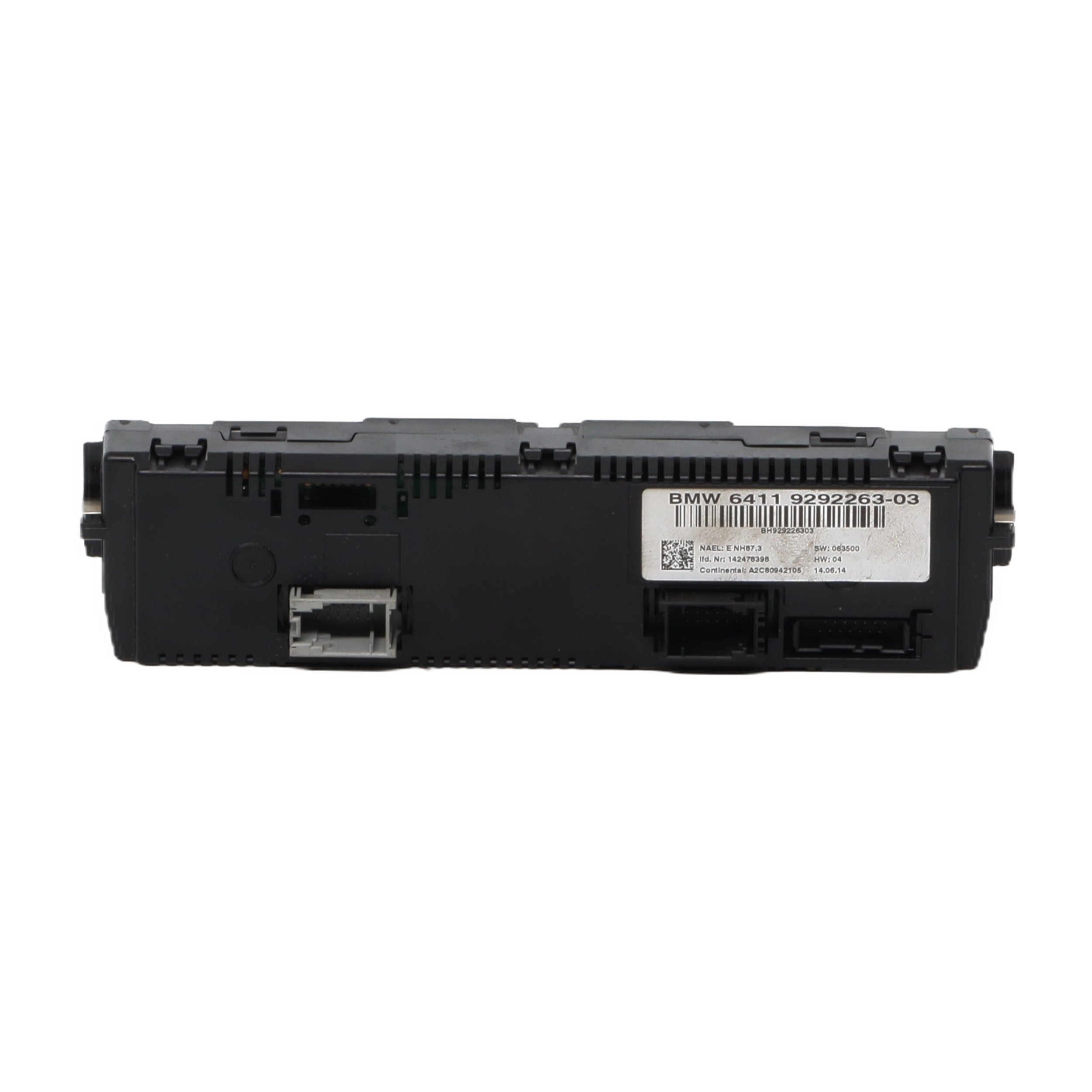Commande chauffage pour BMW X1 E84 PHASE 2 Commande chauffage pour BMW X1 E84 PHASE 2