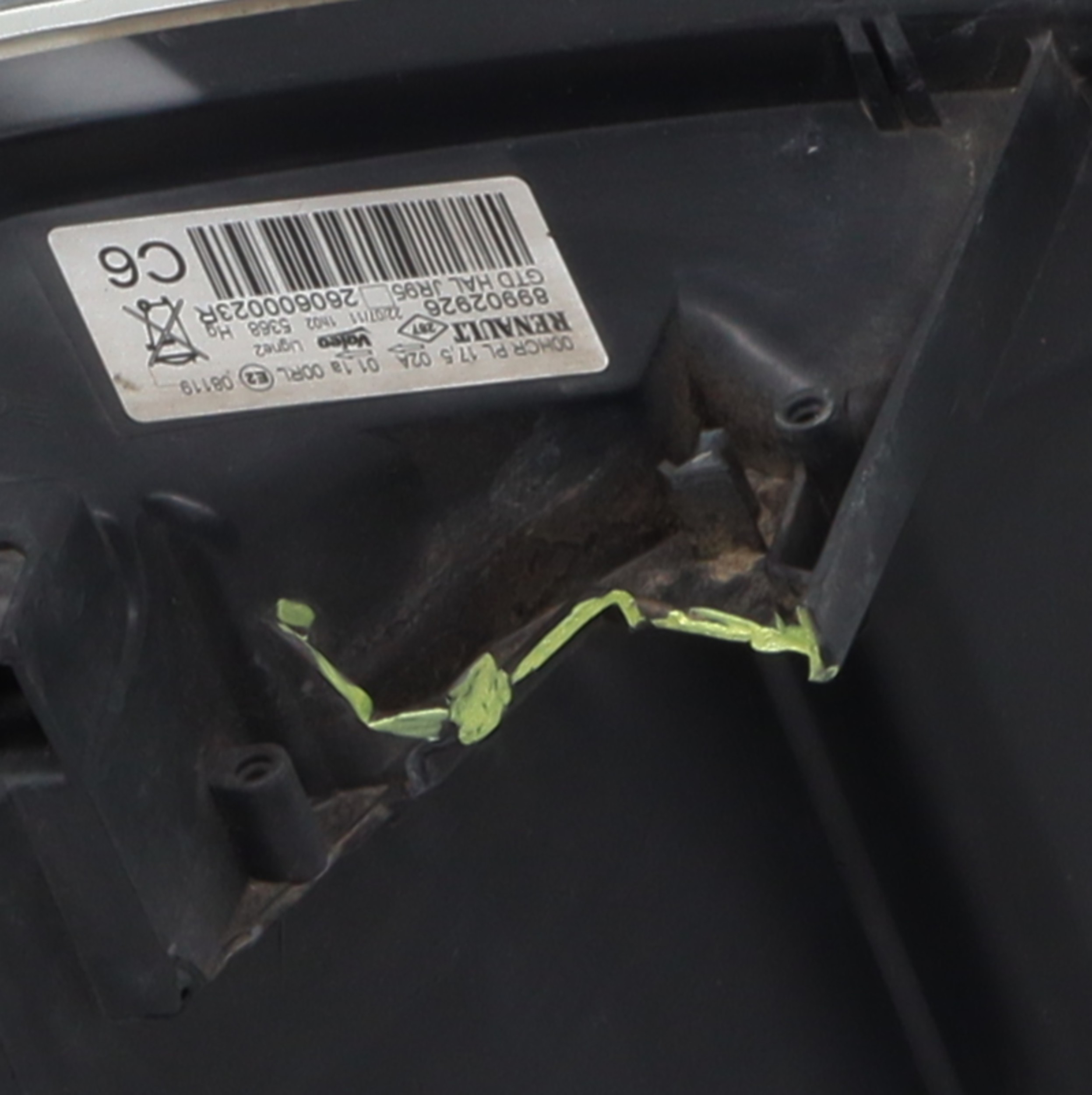 Optique avant principal gauche (feux)(phare) pour RENAULT SCENIC 3 PHASE 1 Optique avant principal gauche (feux)(phare) pour RENAULT SCENIC 3 PHASE 1