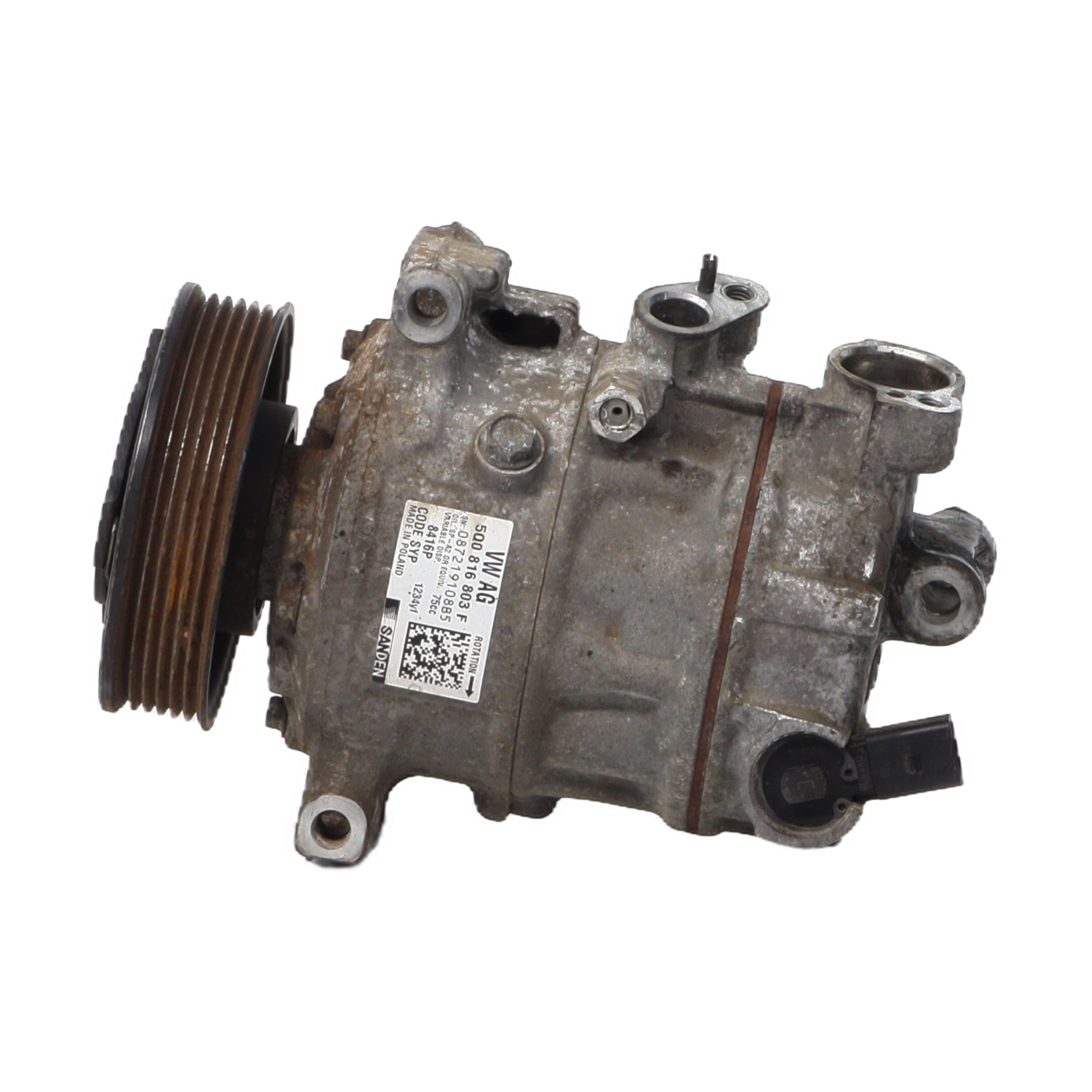 Compresseur clim pour VOLKSWAGEN POLO 6 PHASE 1 Compresseur clim pour VOLKSWAGEN POLO 6 PHASE 1