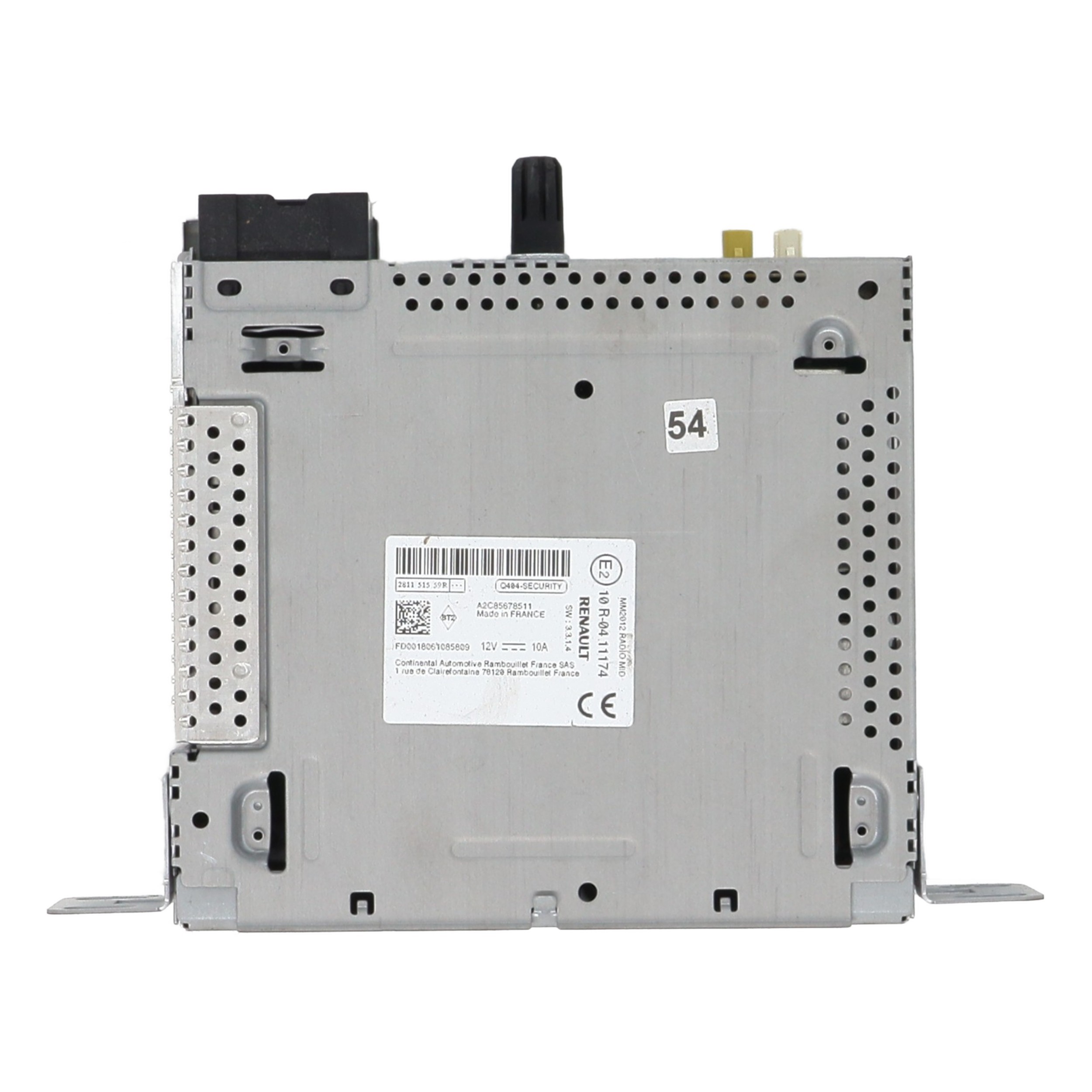 Autoradio d'origine pour RENAULT ZOE 1 Autoradio d'origine pour RENAULT ZOE 1