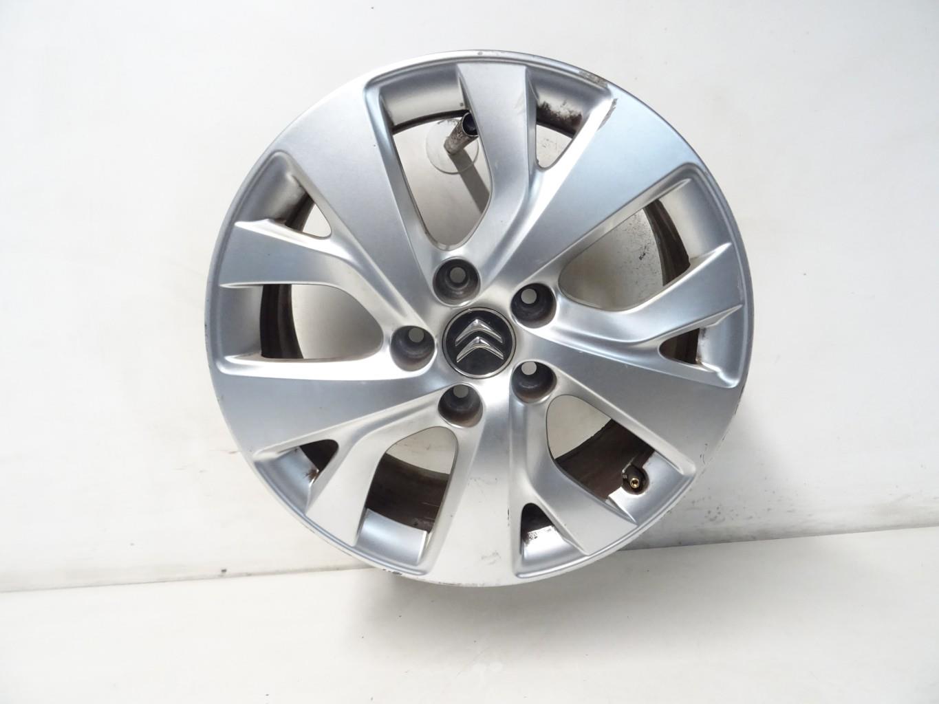 Lot De 4 Jantes Aluminium 16 Pouces Pour Citroën C4 Picasso II - 6.5Jx16 ET47 CH5 - Référence 9677089777 - Occasion