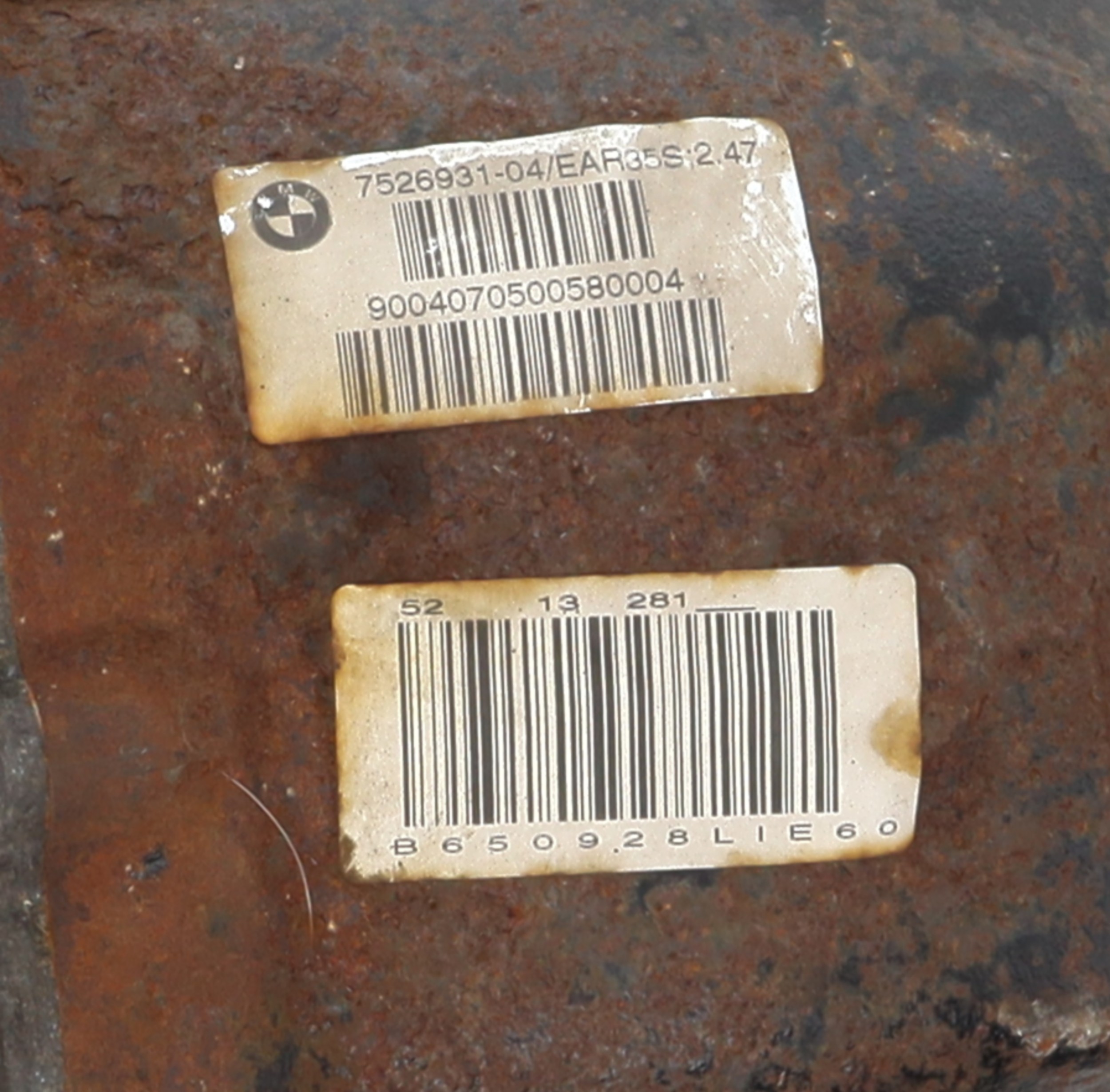 Pont (propulsion) pour BMW SERIE 5 E60 PHASE 2 Pont (propulsion) pour BMW SERIE 5 E60 PHASE 2