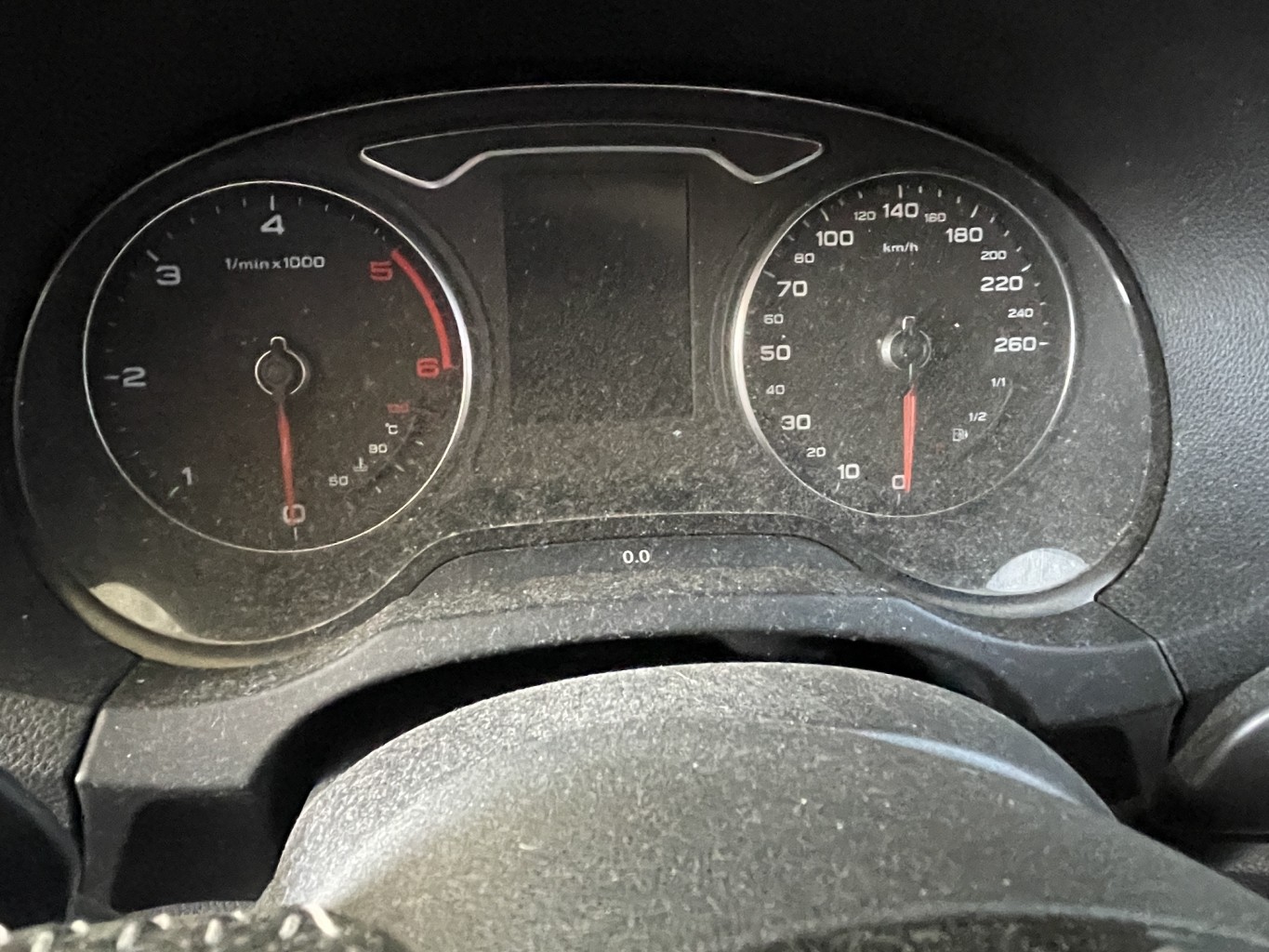 Compteur (tableau De Bord) Pour Audi S3 8P D'occasion - En état Fonctionnel, Quelques Traces D'usure