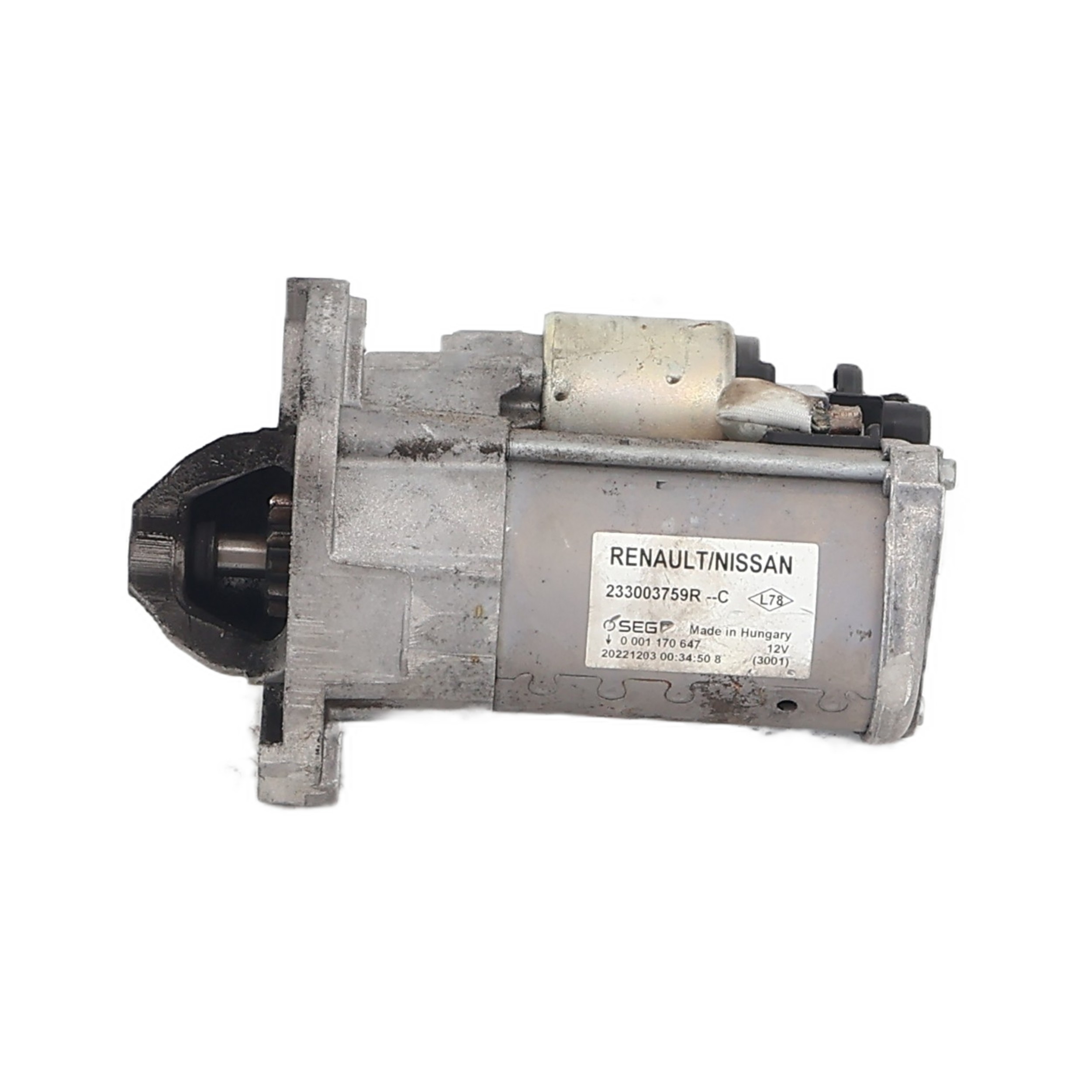 Demarreur pour RENAULT KANGOO 3 Demarreur pour RENAULT KANGOO 3