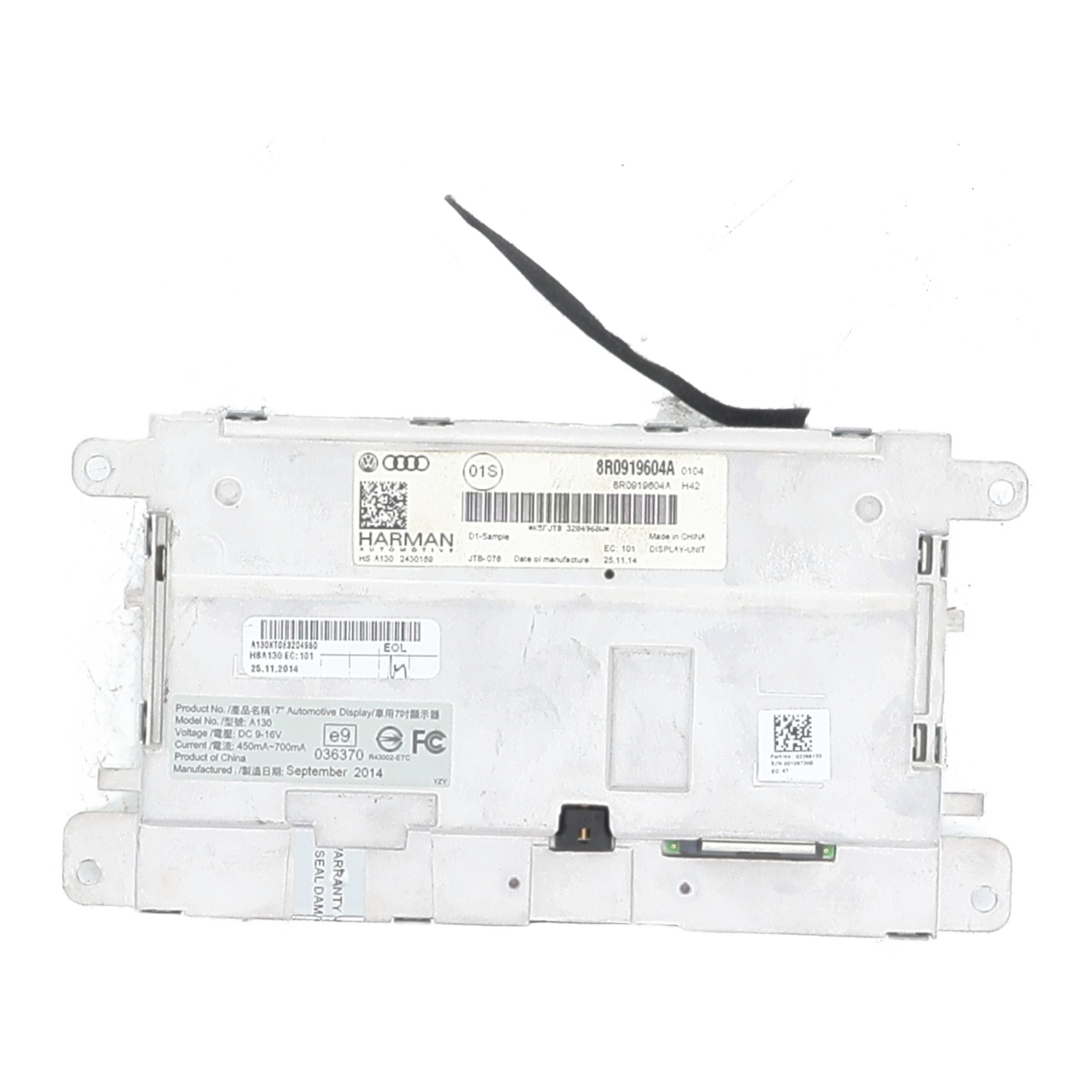Ecran GPS pour AUDI A4 3 AVANT PHASE 2 BREAK Ecran GPS pour AUDI A4 3 AVANT PHASE 2 BREAK