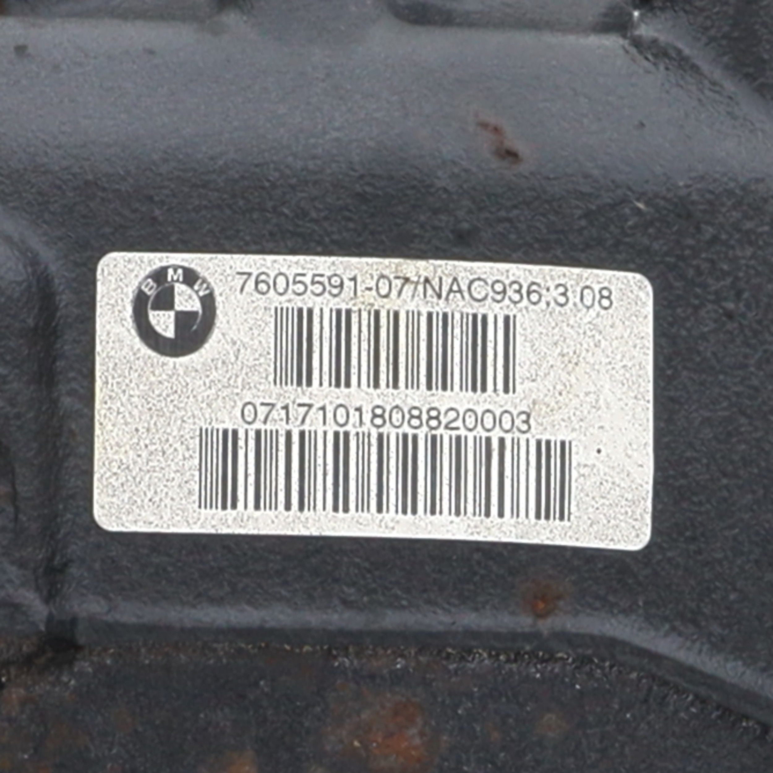 Pont (propulsion) pour BMW SERIE 1 F20 PHASE 2 Pont (propulsion) pour BMW SERIE 1 F20 PHASE 2
