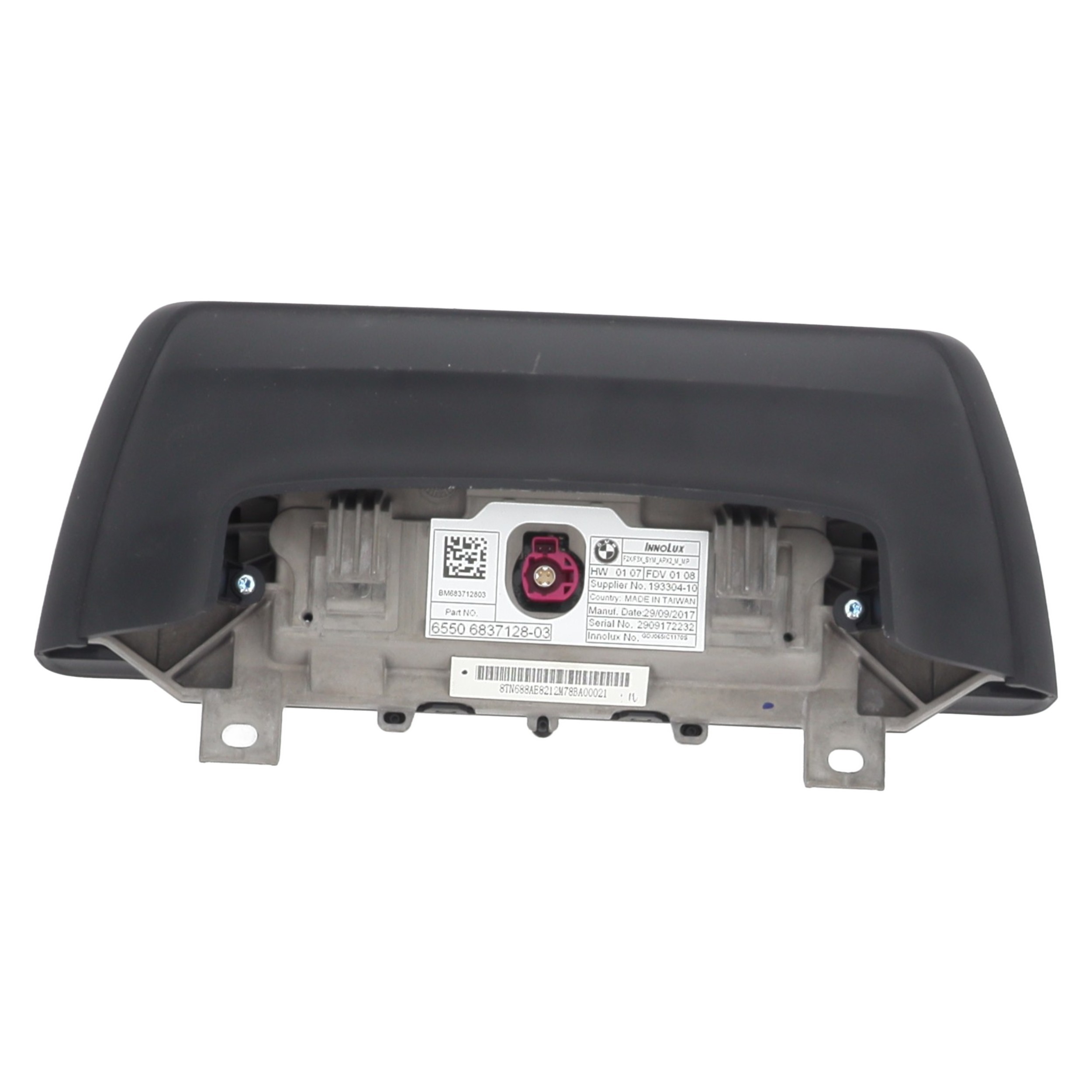 Ecran GPS pour BMW SERIE 1 F20 PHASE 2 Ecran GPS pour BMW SERIE 1 F20 PHASE 2