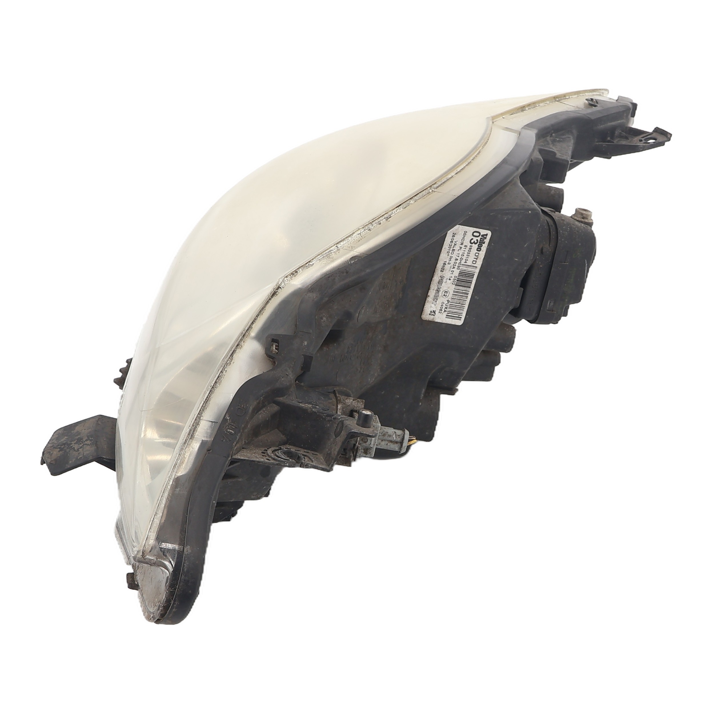 Optique avant principal droit (feux)(phare) pour PEUGEOT 107 PHASE 2 Optique avant principal droit (feux)(phare) pour PEUGEOT 107 PHASE 2