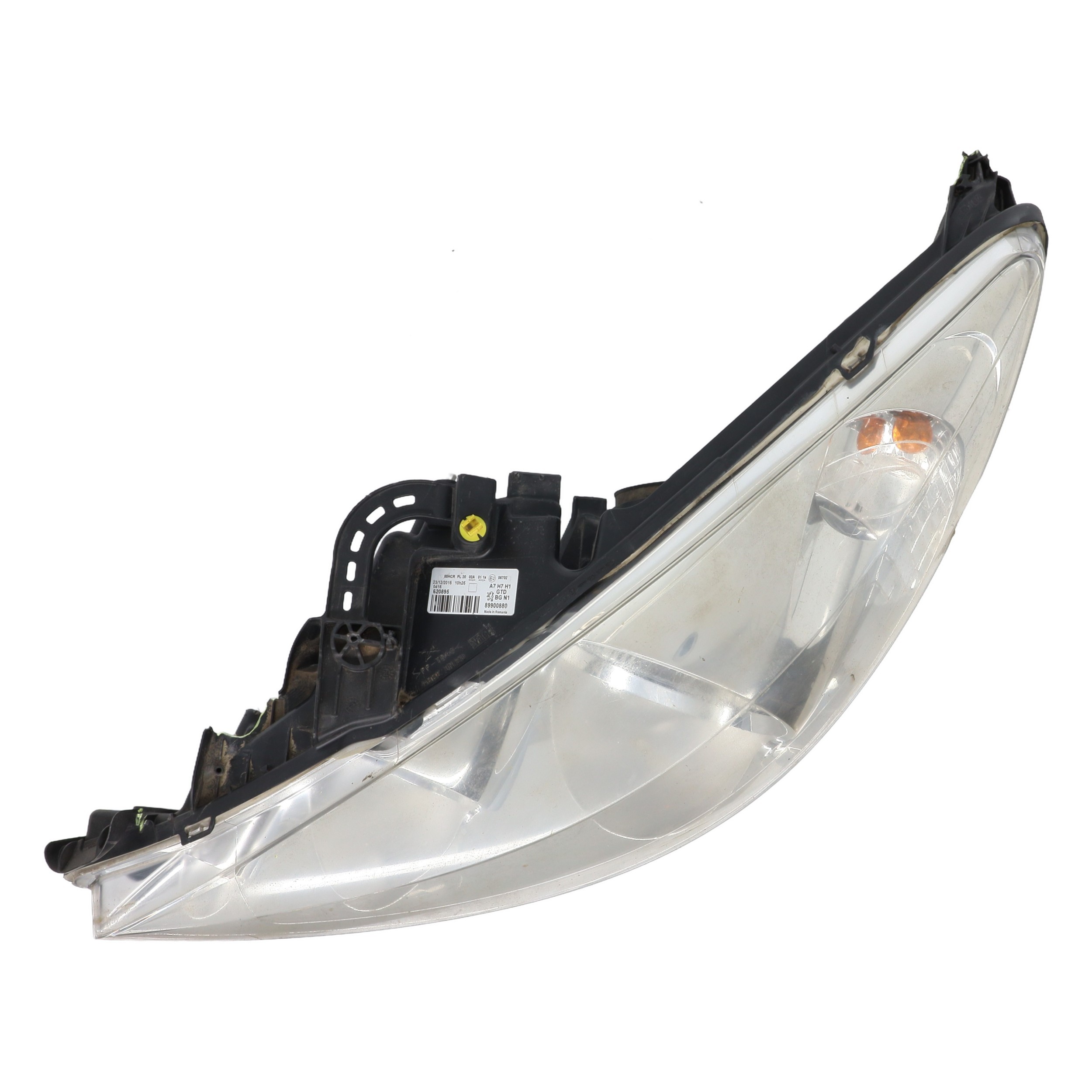 Optique avant principal gauche (feux)(phare) pour PEUGEOT 207 PHASE 1 Optique avant principal gauche (feux)(phare) pour PEUGEOT 207 PHASE 1