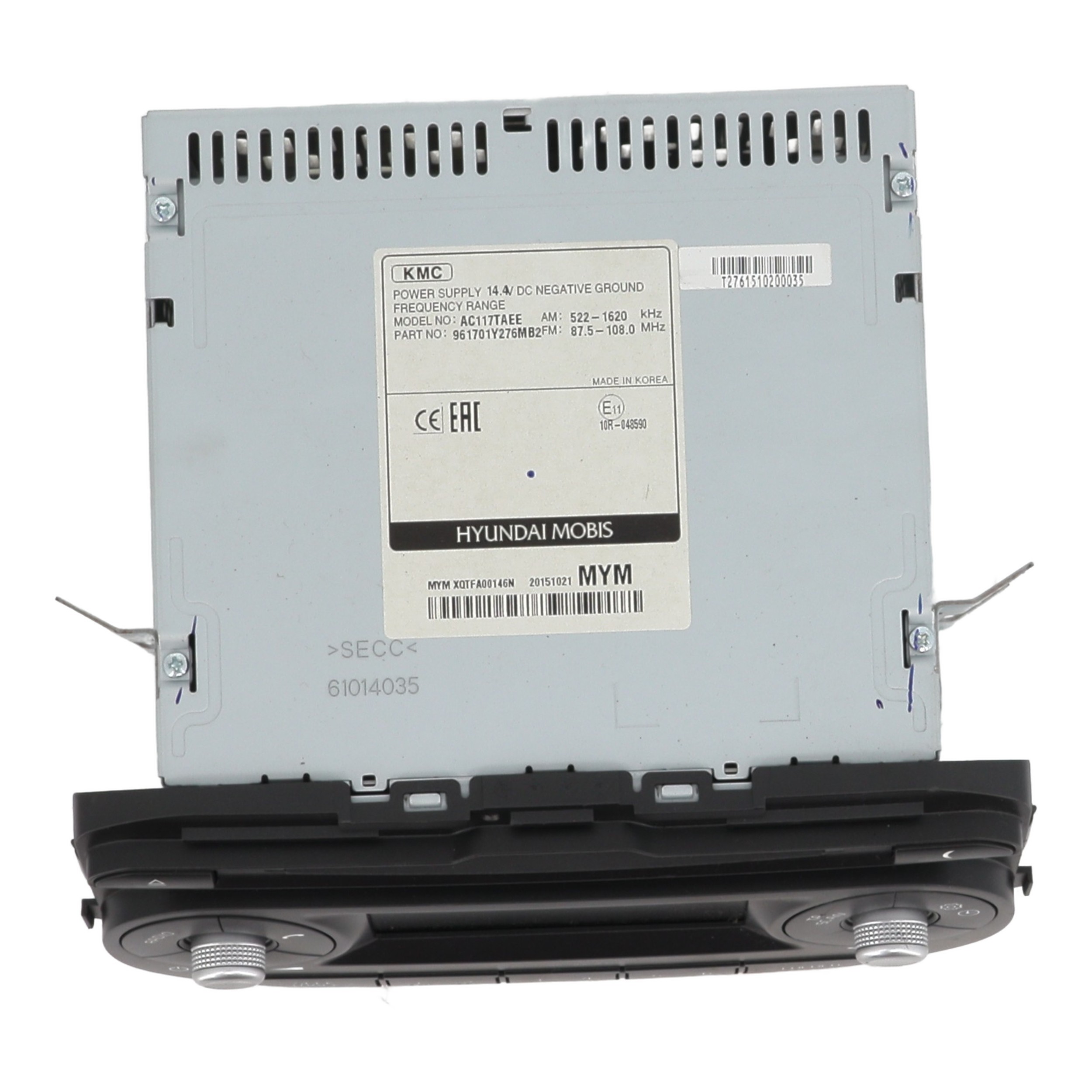 Autoradio d'origine pour KIA PICANTO 2 PHASE 2 Autoradio d'origine pour KIA PICANTO 2 PHASE 2