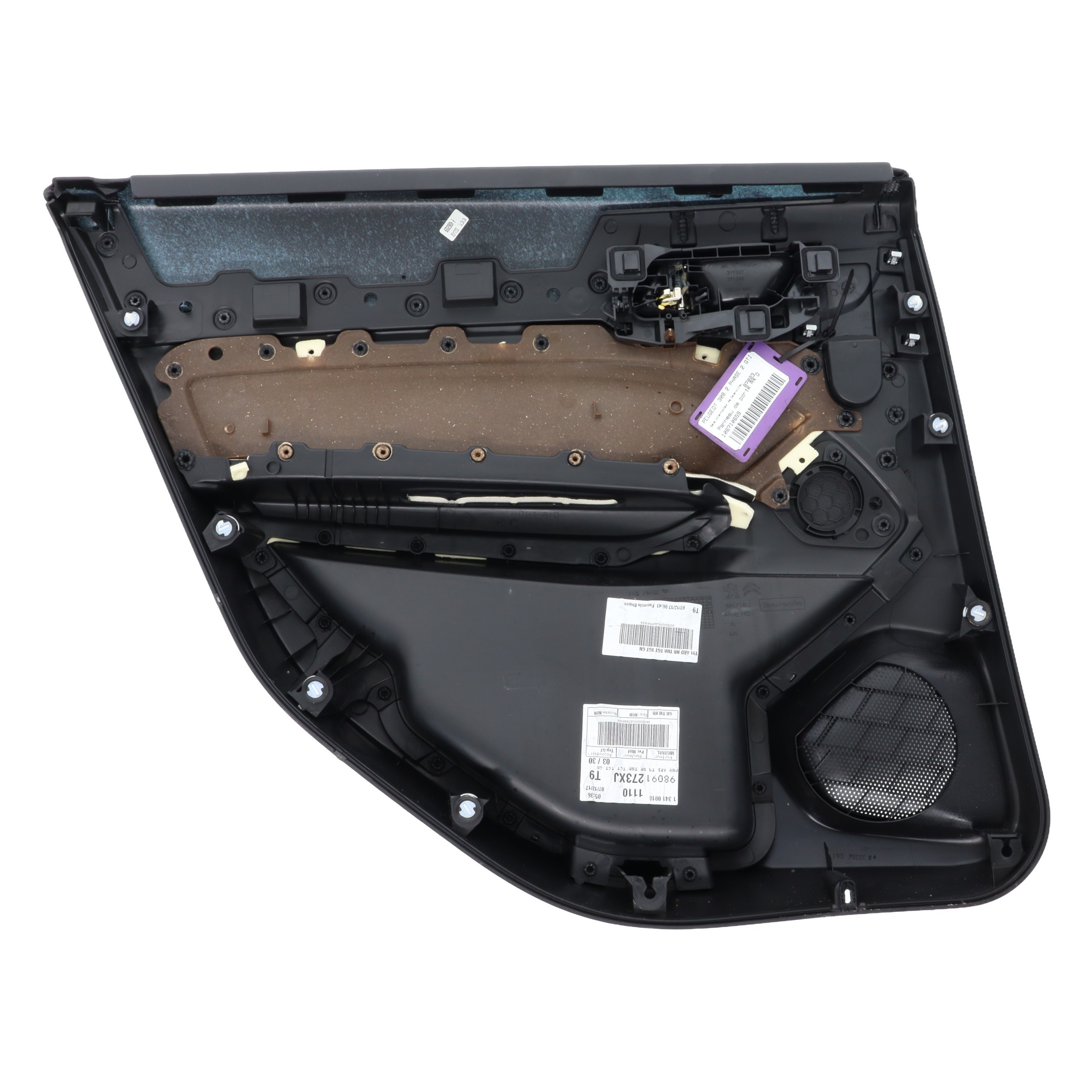 Panneau de porte arriere droit pour PEUGEOT 308 2 PHASE 2 Panneau de porte arriere droit pour PEUGEOT 308 2 PHASE 2