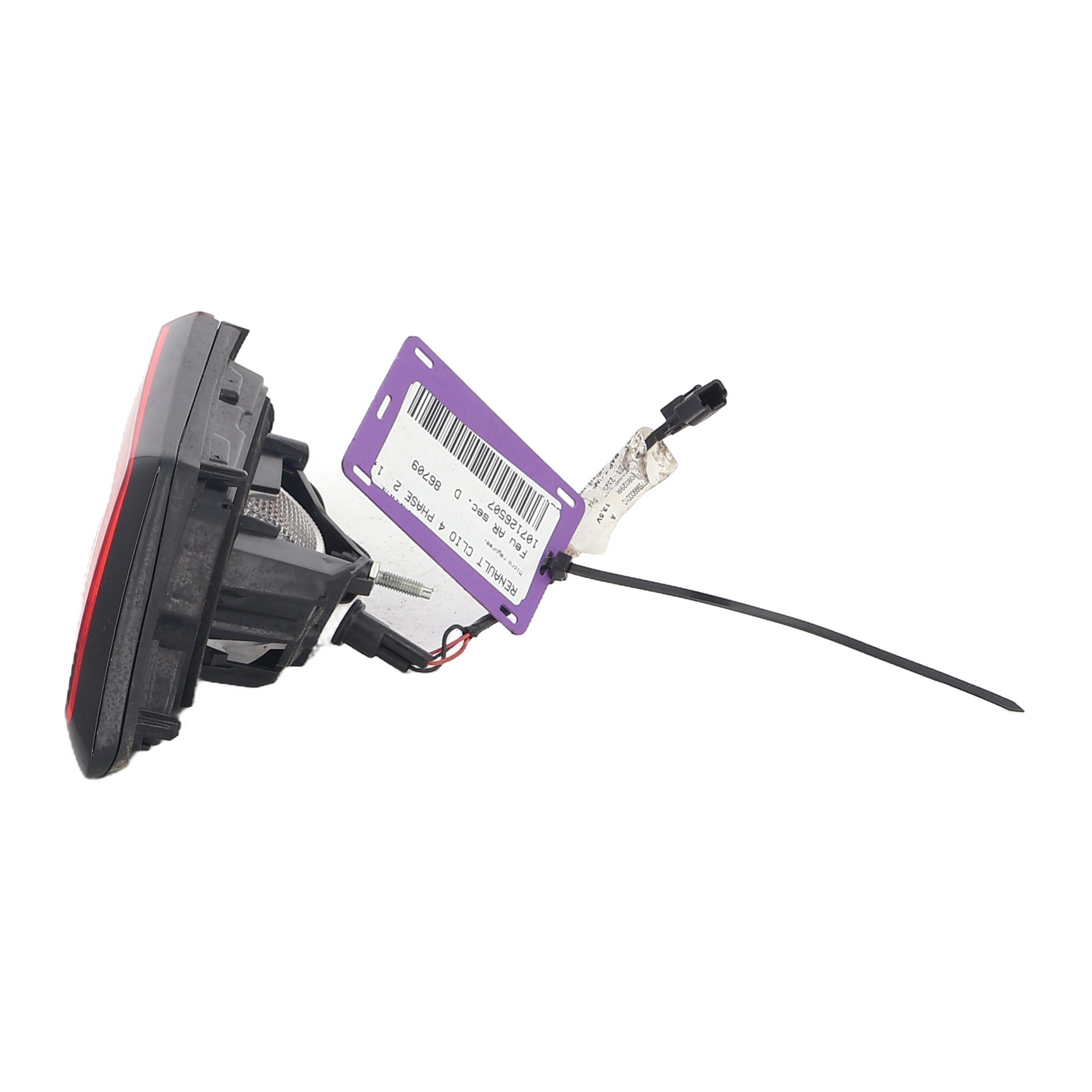 Feu arriere secondaire droit (feux) pour RENAULT CLIO 4 PHASE 2 Feu arriere secondaire droit (feux) pour RENAULT CLIO 4 PHASE 2