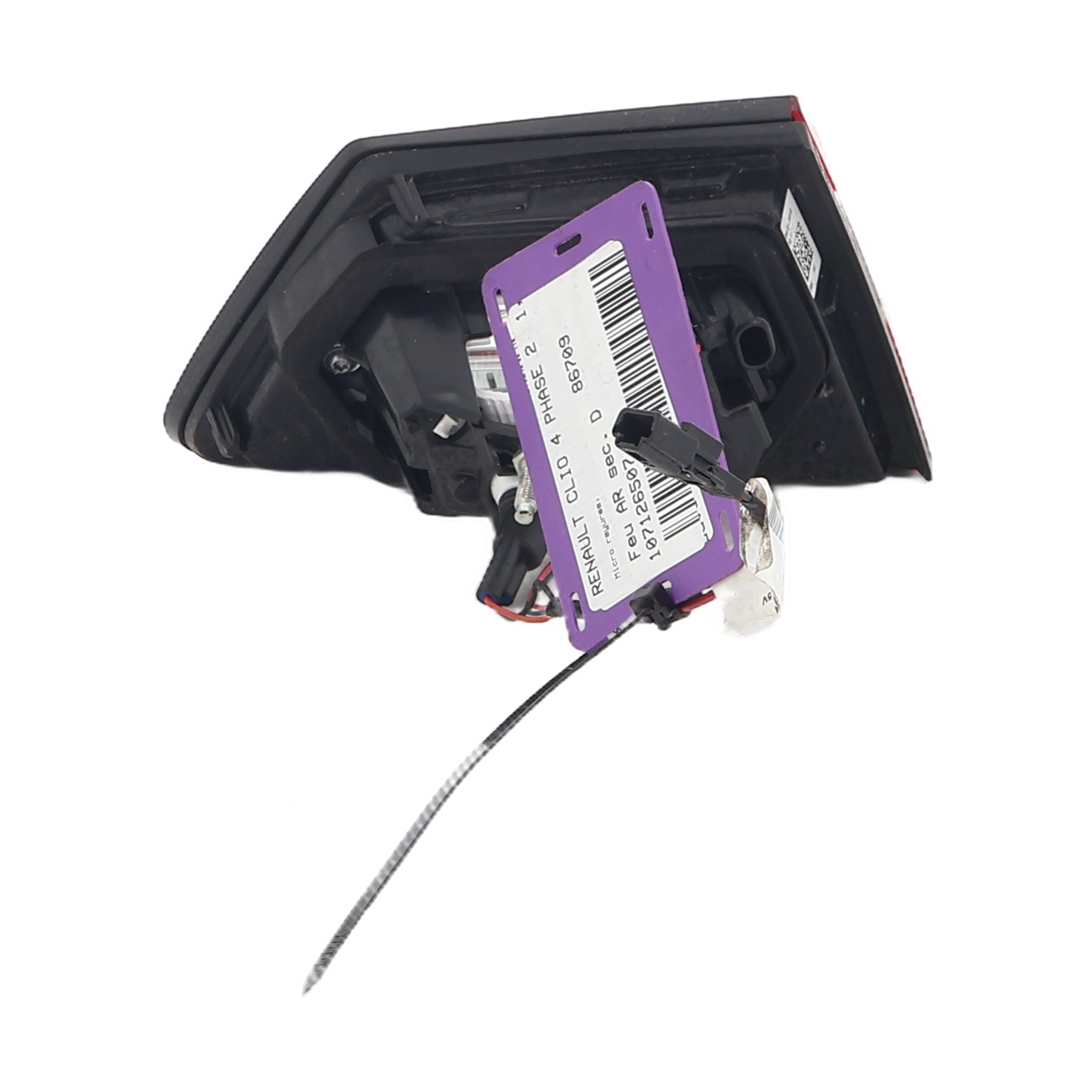 Feu arriere secondaire droit (feux) pour RENAULT CLIO 4 PHASE 2 Feu arriere secondaire droit (feux) pour RENAULT CLIO 4 PHASE 2