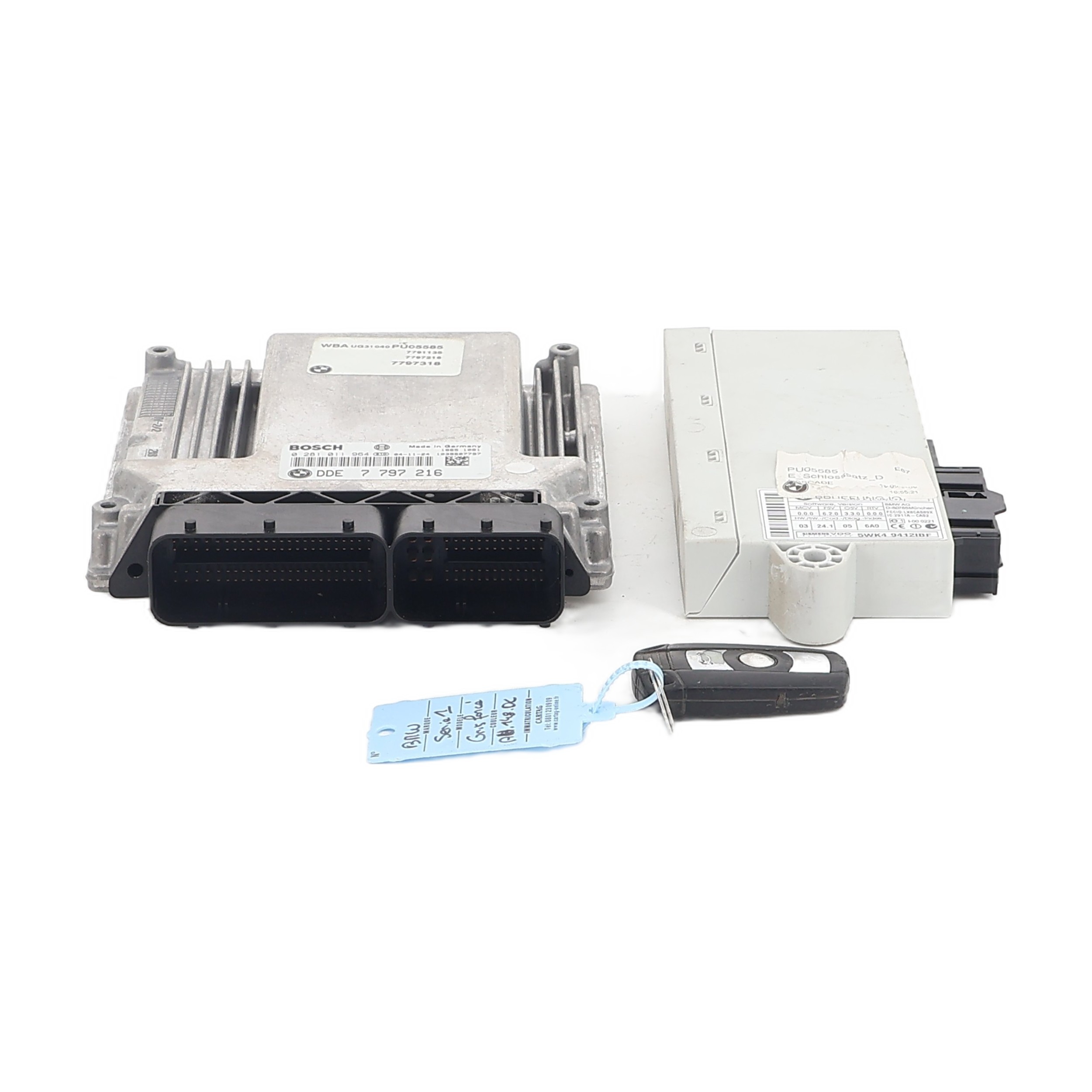 Kit De Démarrage BMW Série 1 E87 Phase 1 118d - 13617808124 - Occasion 290 621 Km