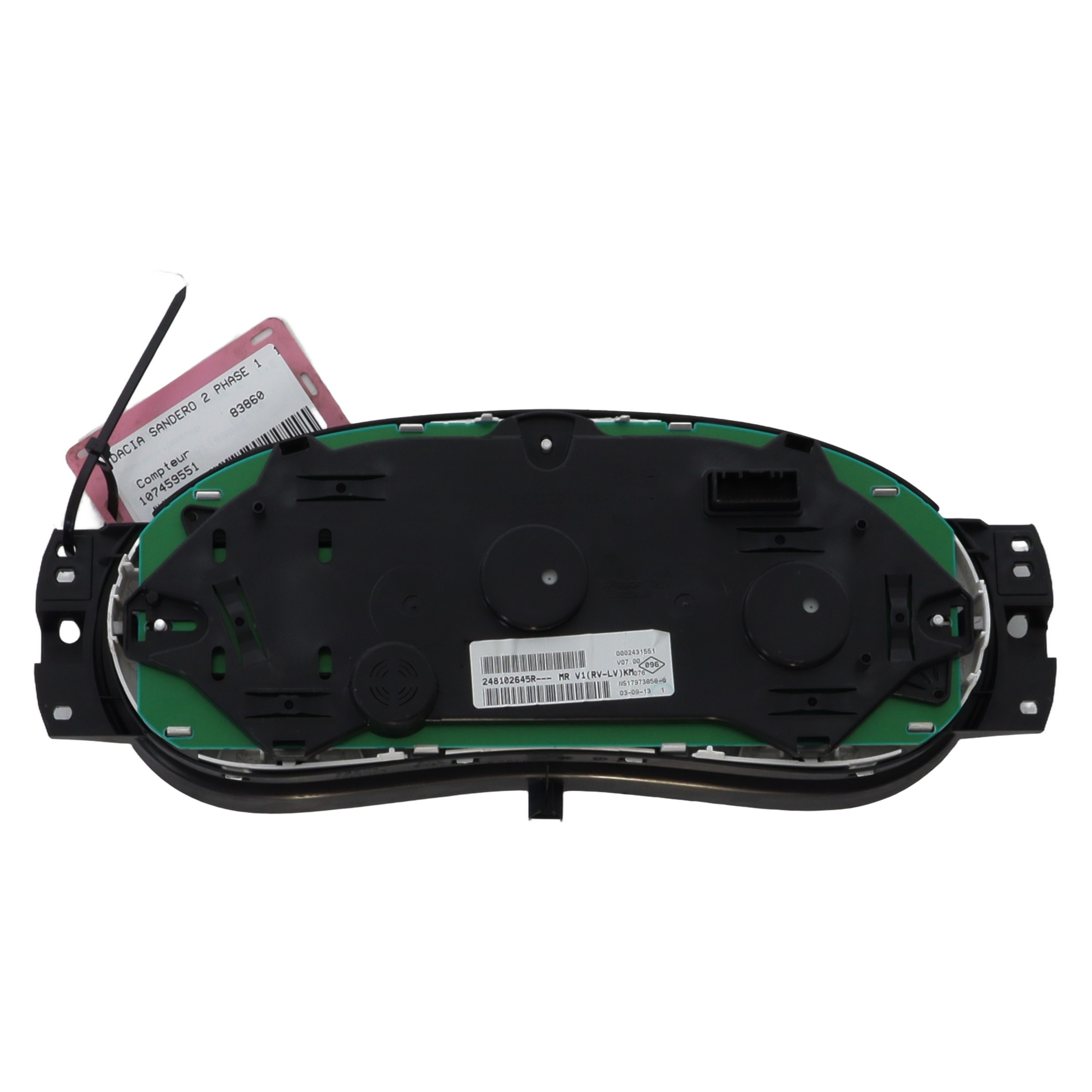 Compteur pour DACIA SANDERO 2 PHASE 1 Compteur pour DACIA SANDERO 2 PHASE 1