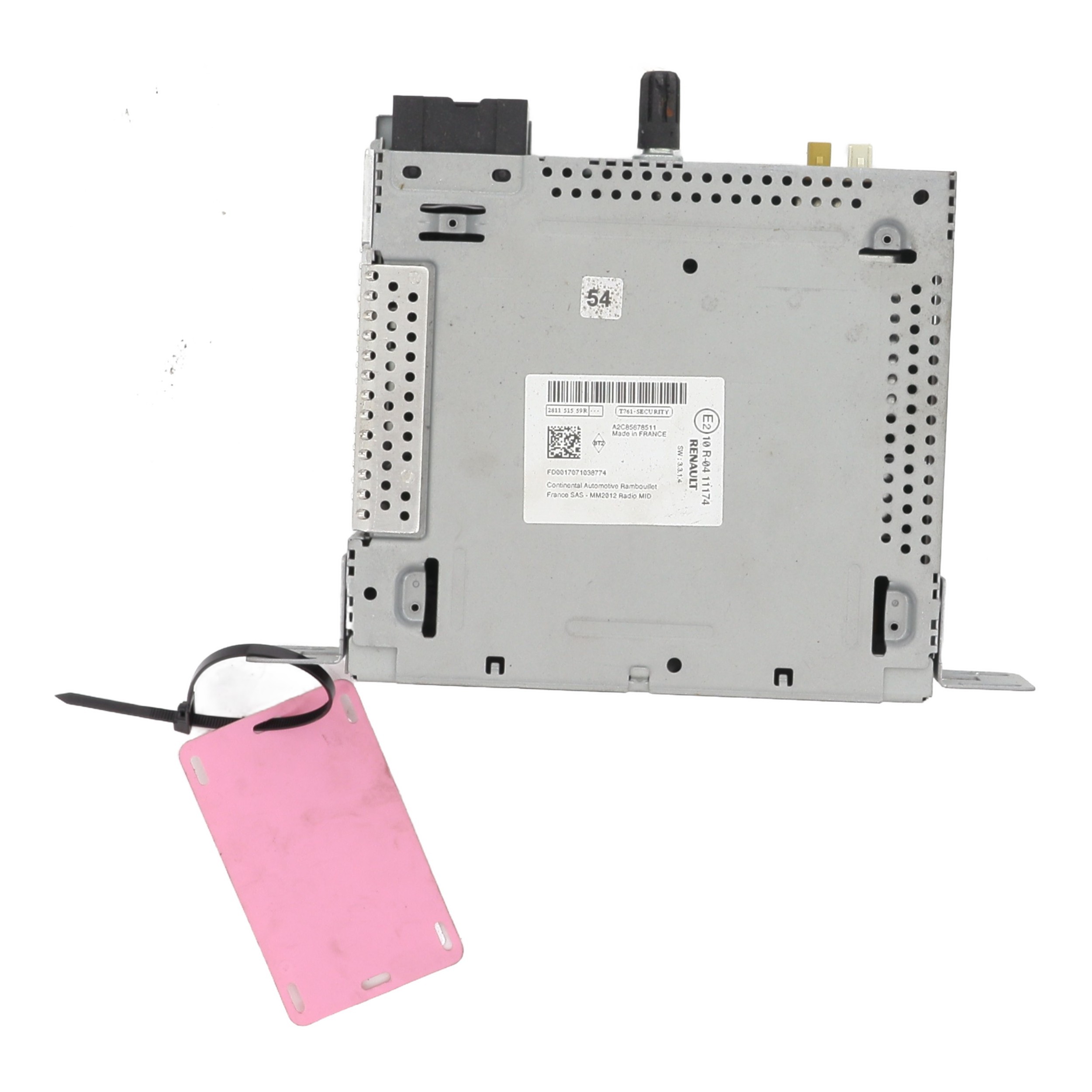Autoradio d'origine pour RENAULT ZOE 1 Autoradio d'origine pour RENAULT ZOE 1