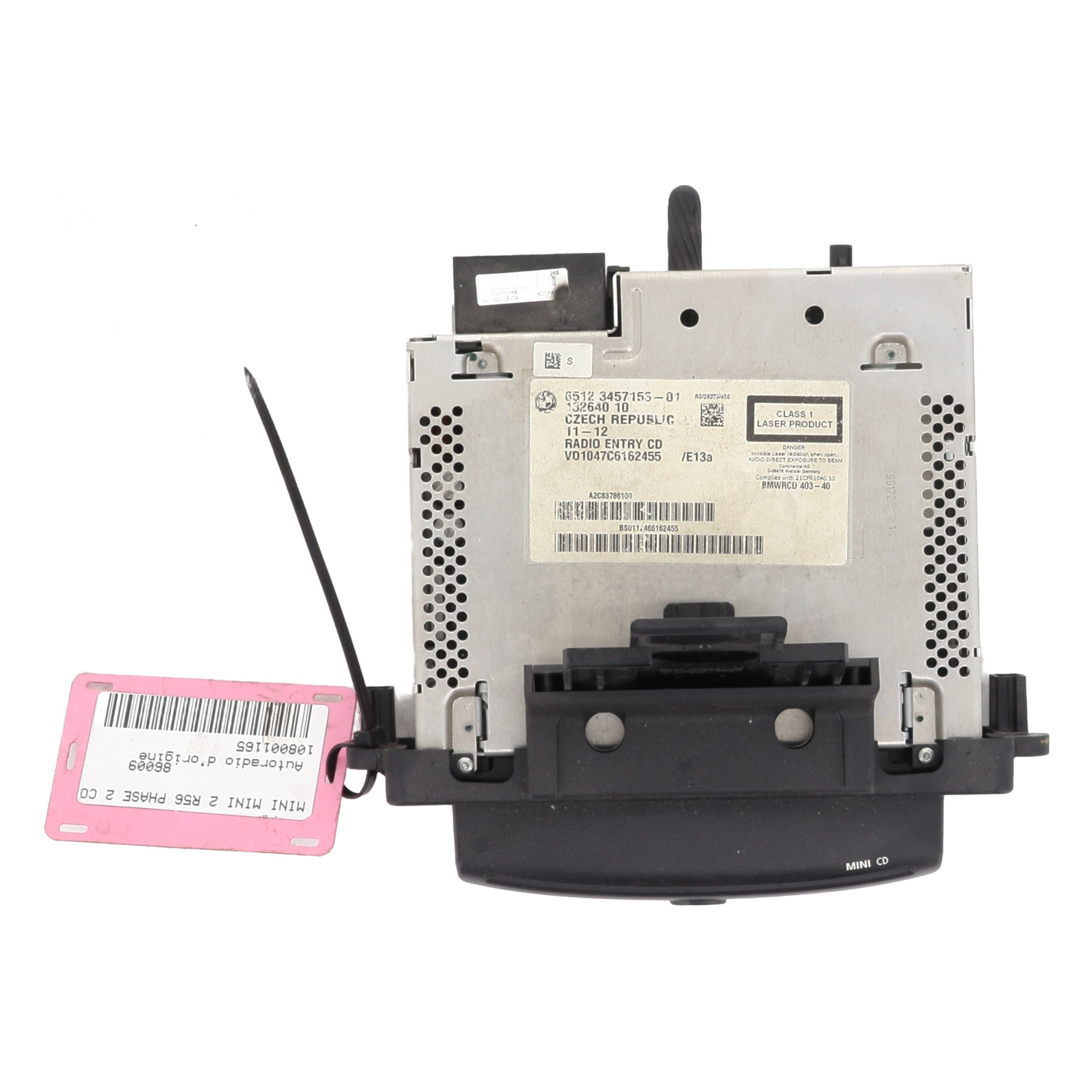 Autoradio d'origine pour MINI MINI 2 R56 PHASE 2 Autoradio d'origine pour MINI MINI 2 R56 PHASE 2