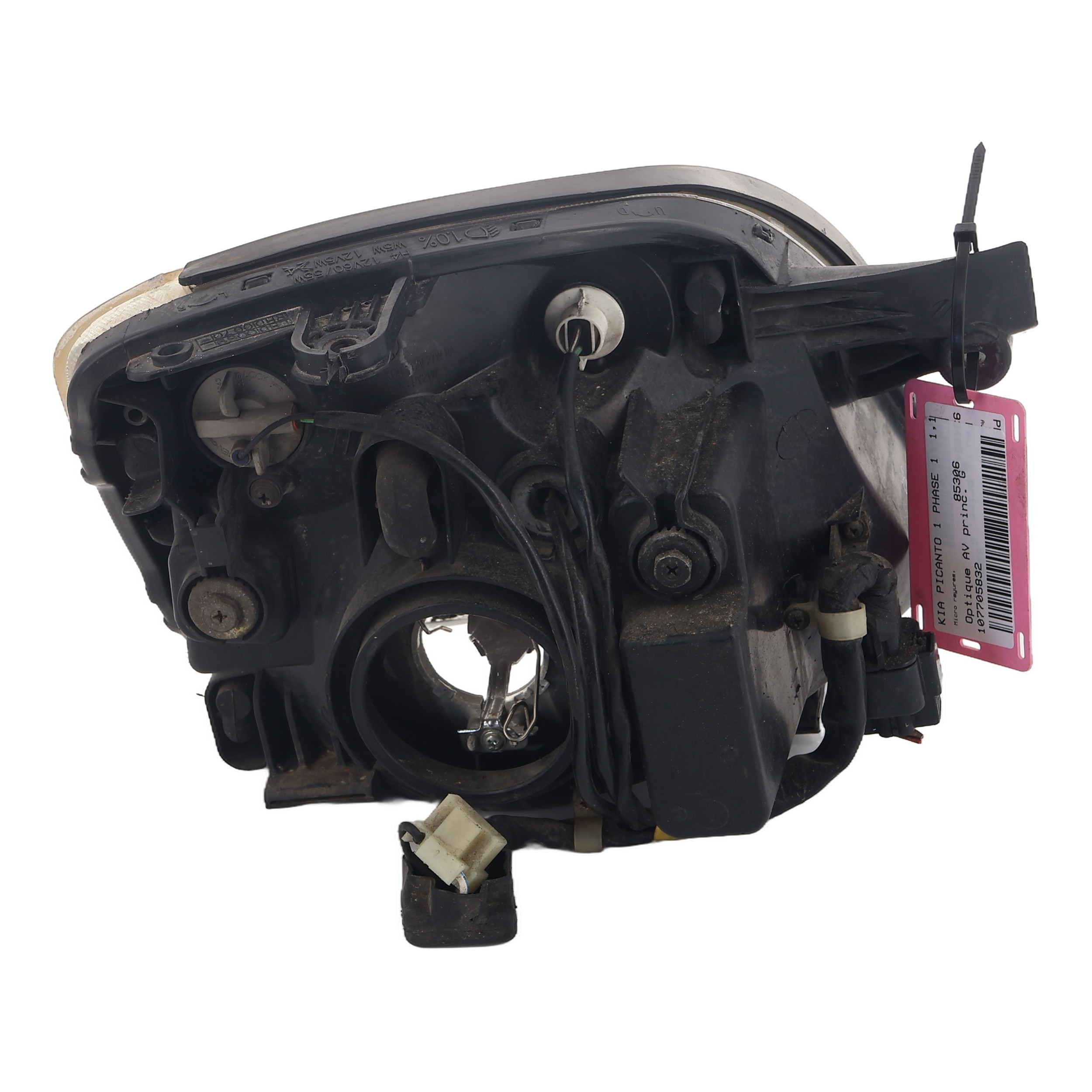 Optique avant principal gauche (feux)(phare) pour KIA PICANTO 1 PHASE 1 Optique avant principal gauche (feux)(phare) pour KIA PICANTO 1 PHASE 1