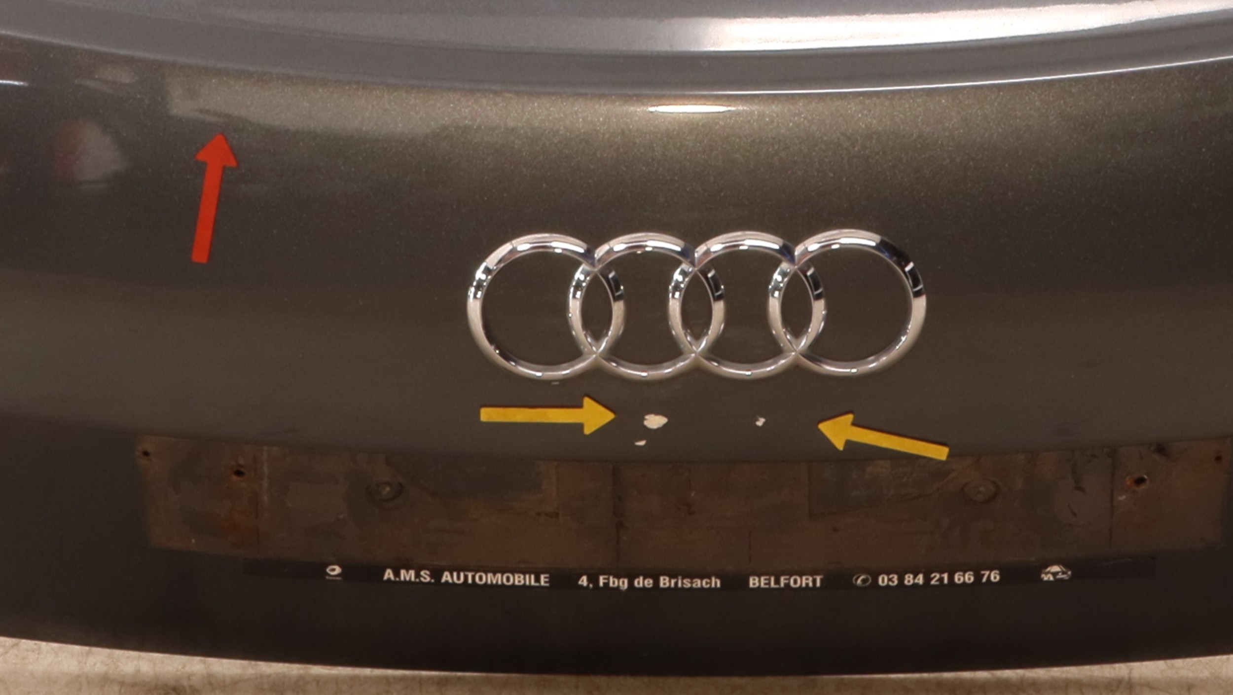 Malle/Hayon arriere pour AUDI A1 1 PHASE 1 Malle/Hayon arriere pour AUDI A1 1 PHASE 1