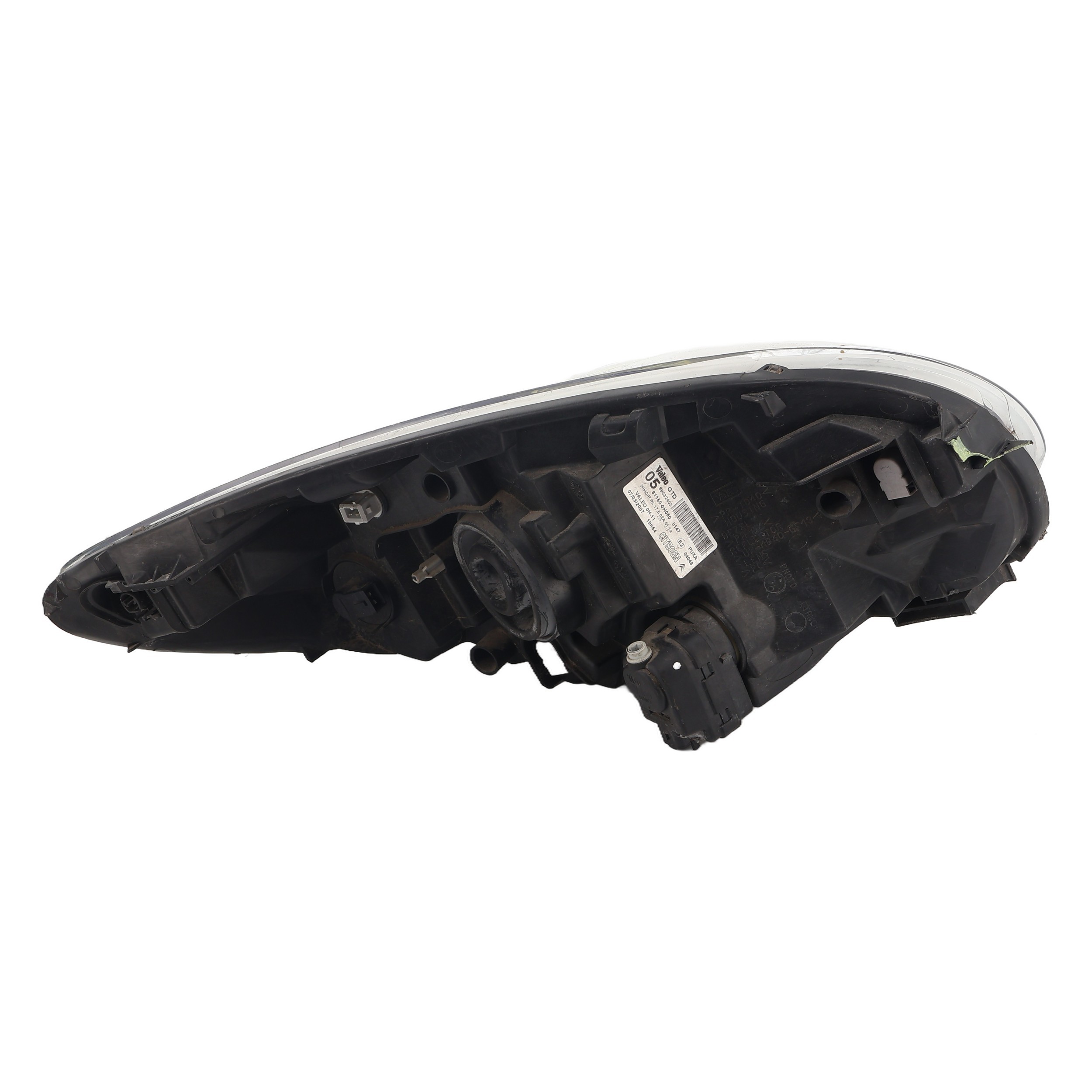 Optique avant principal gauche (feux)(phare) pour CITROEN C1 1 PHASE 1 Optique avant principal gauche (feux)(phare) pour CITROEN C1 1 PHASE 1