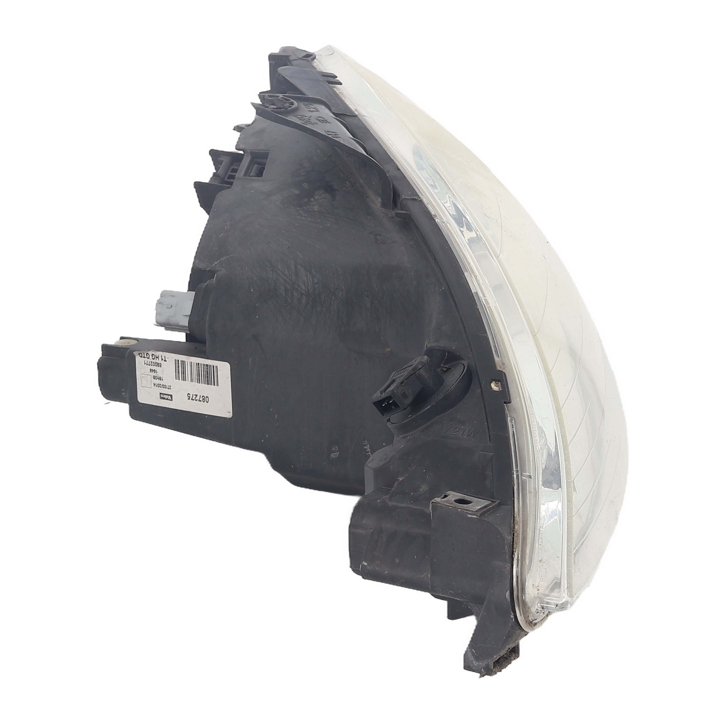 Optique avant principal gauche (feux)(phare) pour PEUGEOT 206 PHASE 1 CABRIOLET Optique avant principal gauche (feux)(phare) pour PEUGEOT 206 PHASE 1 CABRIOLET