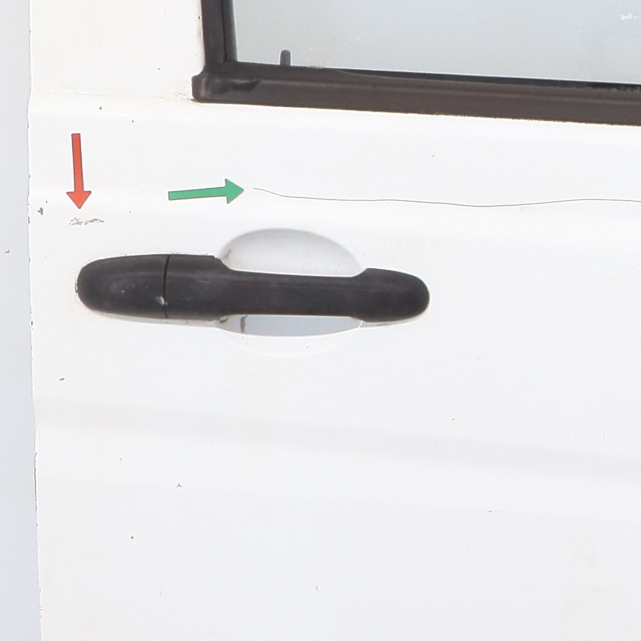 Porte avant droit pour MERCEDES VITO 639 PHASE 1 Porte avant droit pour MERCEDES VITO 639 PHASE 1