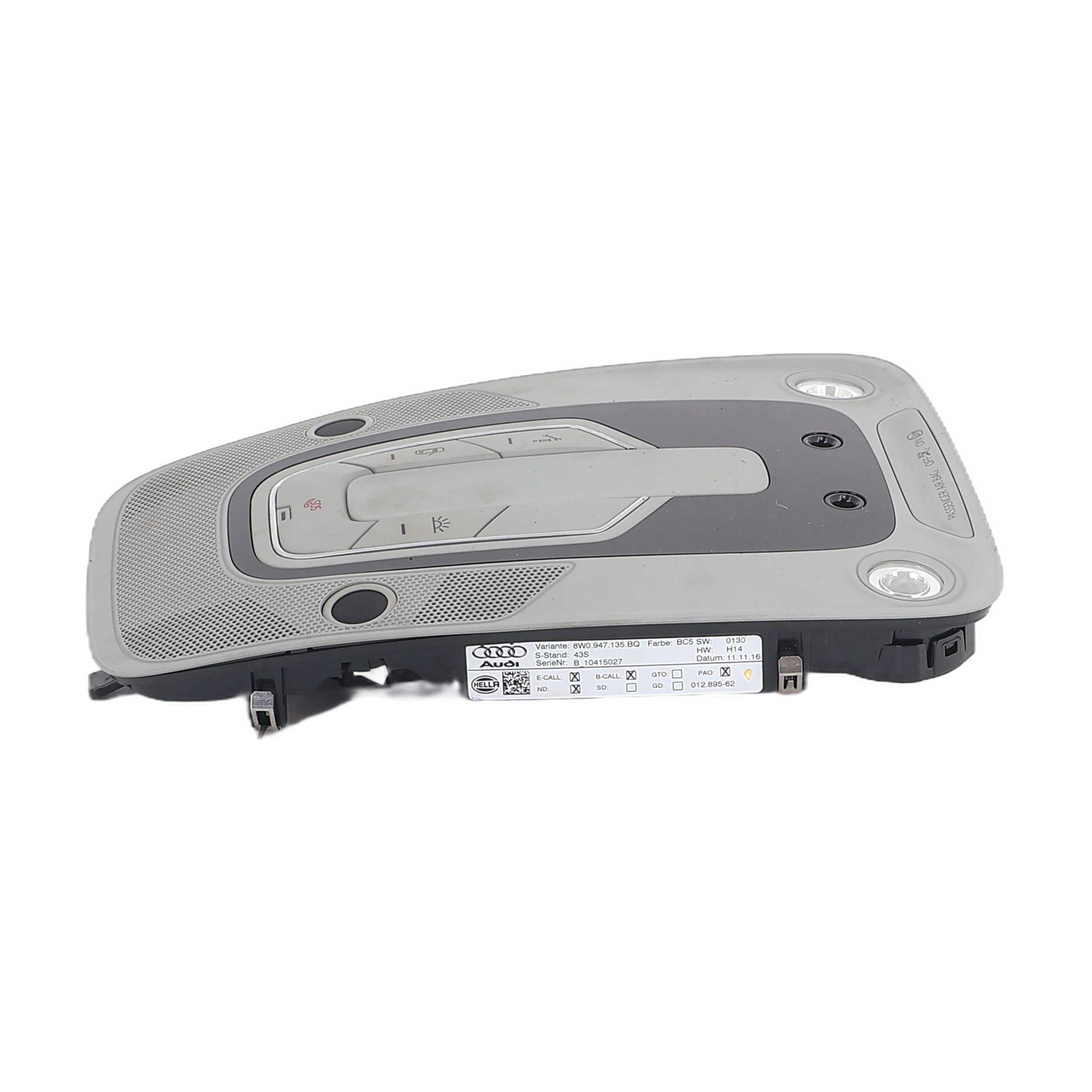 Eclairage de plafonnier pour AUDI A4 4 AVANT PHASE 1 BREAK Eclairage de plafonnier pour AUDI A4 4 AVANT PHASE 1 BREAK