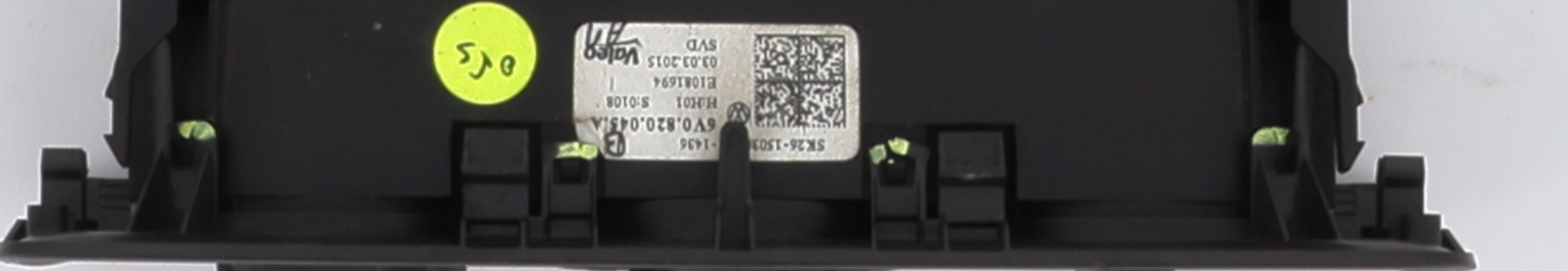 Commande chauffage pour SKODA FABIA 3 PHASE 1 Commande chauffage pour SKODA FABIA 3 PHASE 1