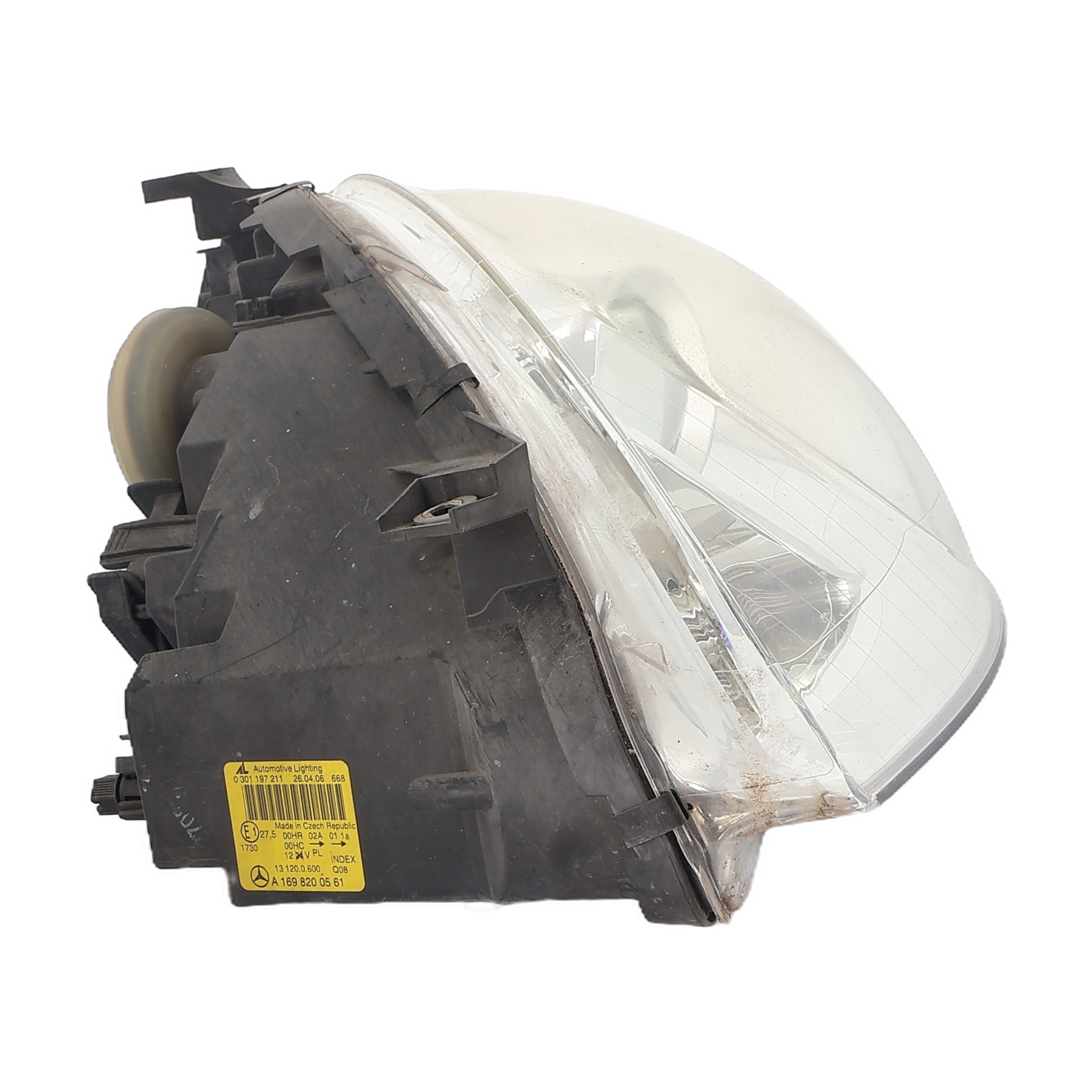 Optique avant principal gauche (feux)(phare) pour MERCEDES CLASSE A 169 PHASE 1 Optique avant principal gauche (feux)(phare) pour MERCEDES CLASSE A 169 PHASE 1