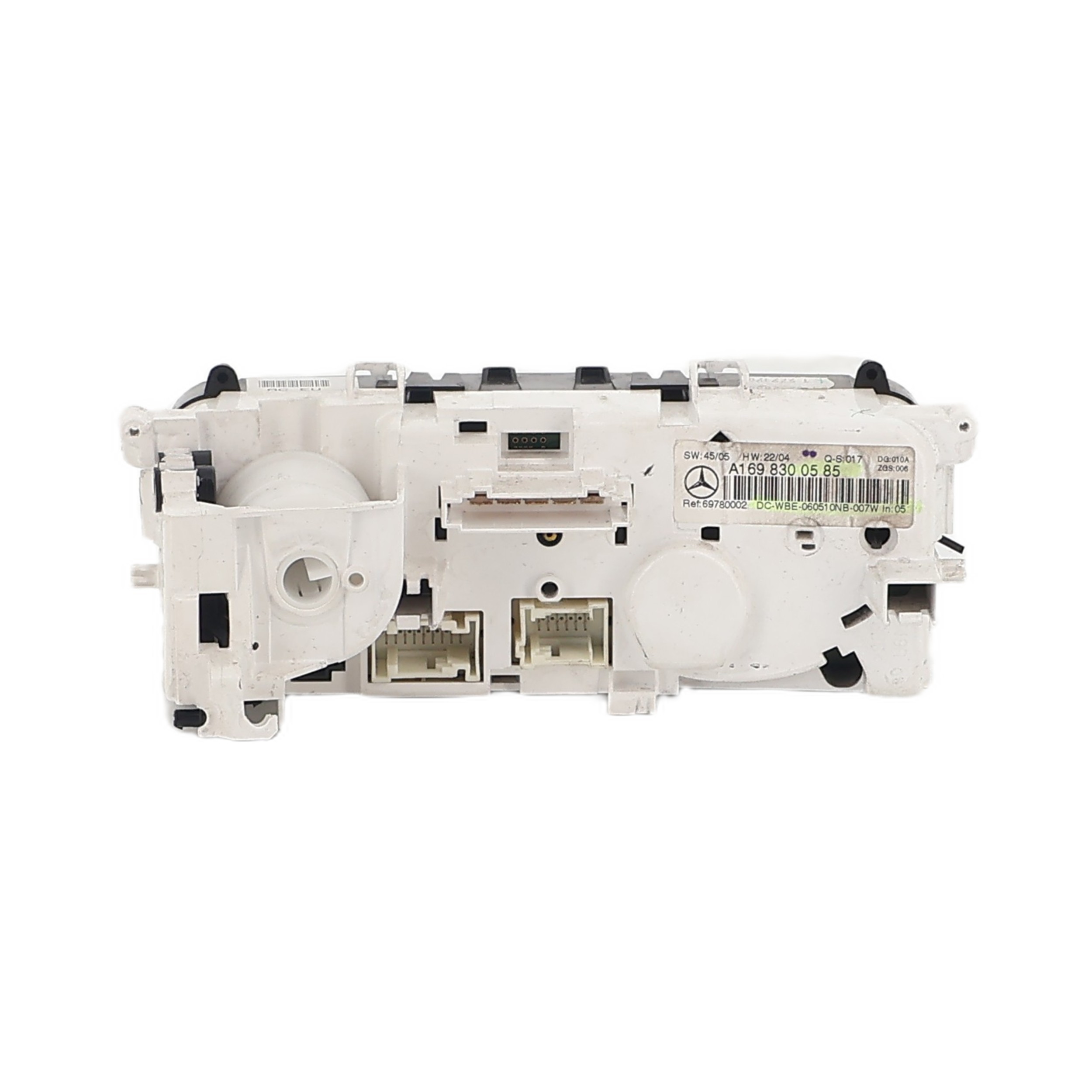 Commande chauffage pour MERCEDES CLASSE A 169 PHASE 1 Commande chauffage pour MERCEDES CLASSE A 169 PHASE 1