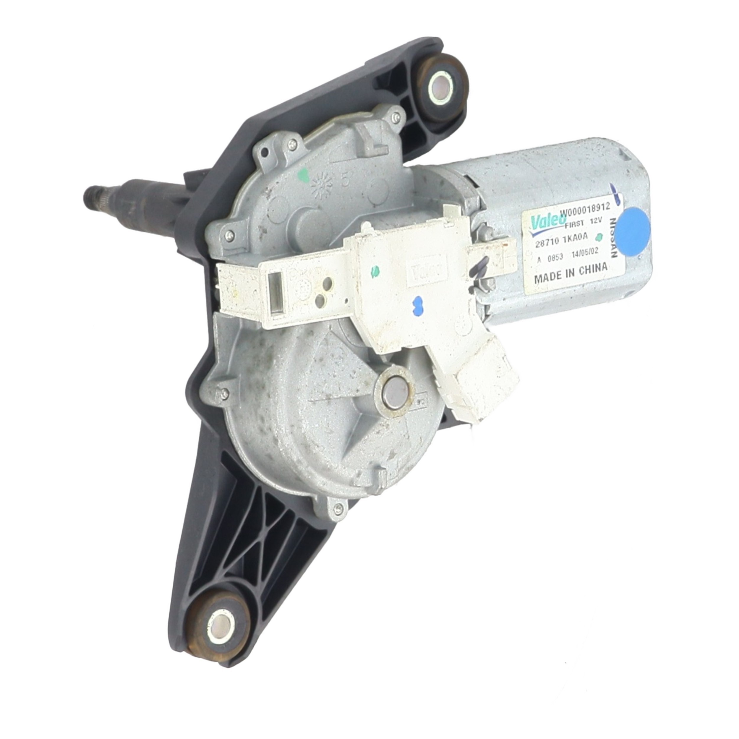 Moteur essuie glace arriere pour NISSAN JUKE 1 PHASE 2 Moteur essuie glace arriere pour NISSAN JUKE 1 PHASE 2