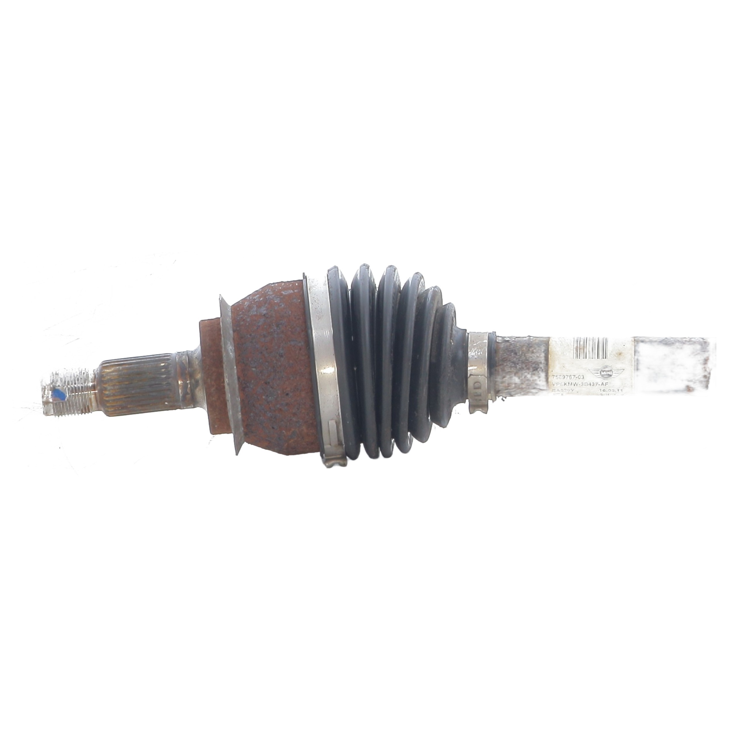 Cardan gauche (transmission) pour MINI MINI 2 R57 CABRIOLET PHASE 2 Cardan gauche (transmission) pour MINI MINI 2 R57 CABRIOLET PHASE 2