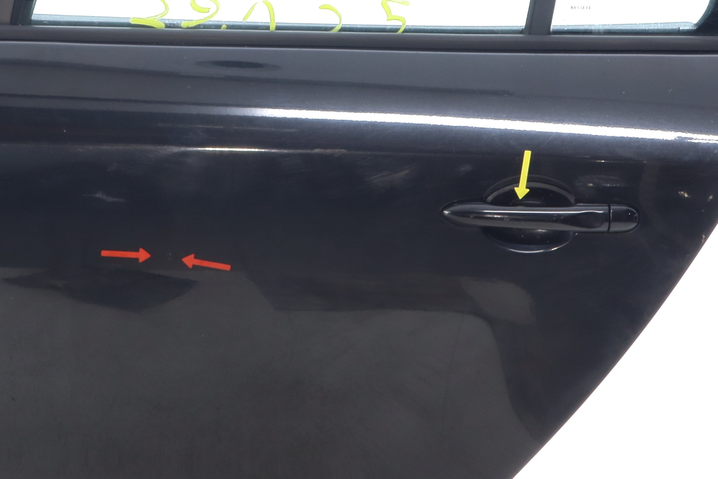 Porte arriere gauche pour RENAULT MEGANE 3 PHASE 1 BREAK Porte arriere gauche pour RENAULT MEGANE 3 PHASE 1 BREAK