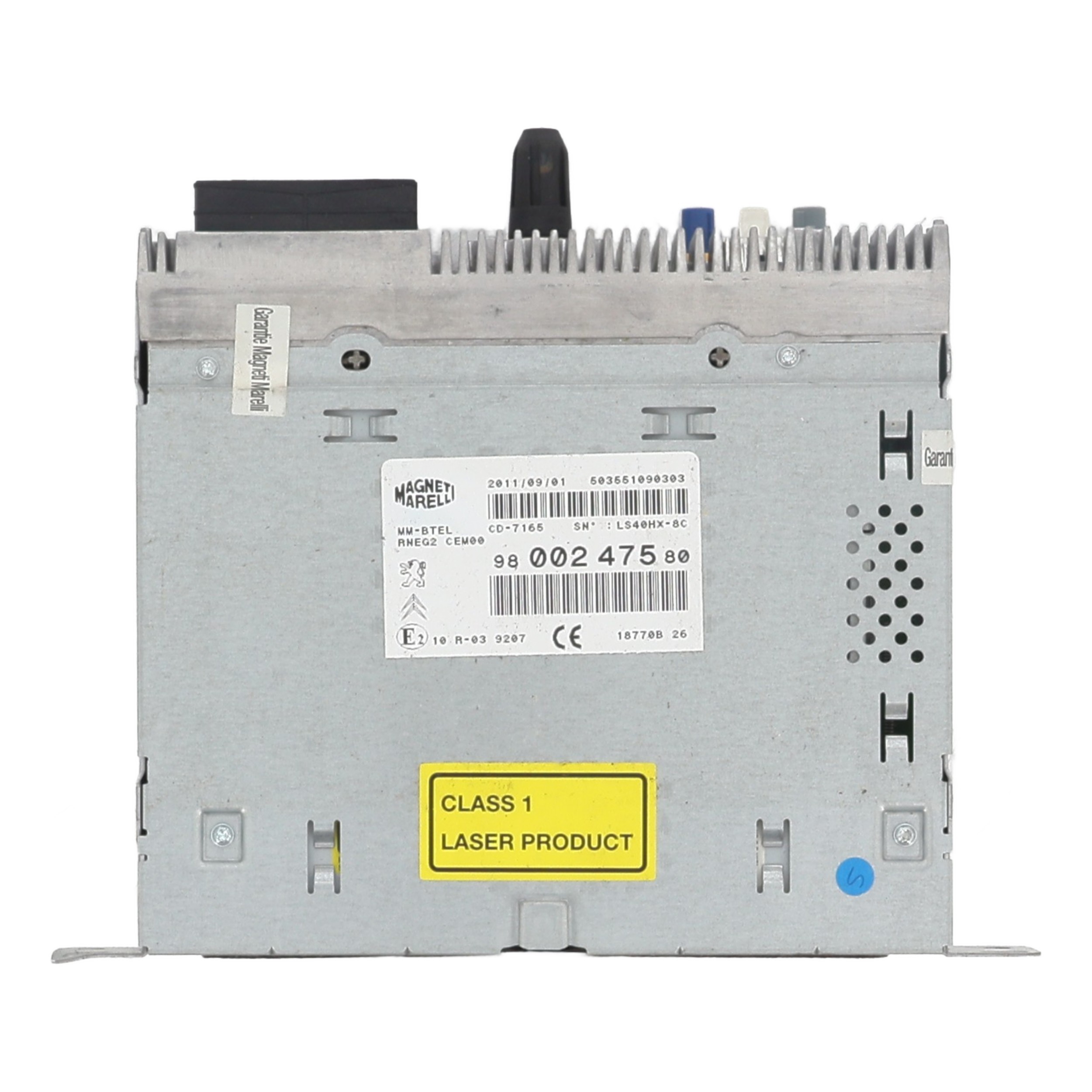 Autoradio d'origine pour CITROEN DS4 PHASE 1 Autoradio d'origine pour CITROEN DS4 PHASE 1