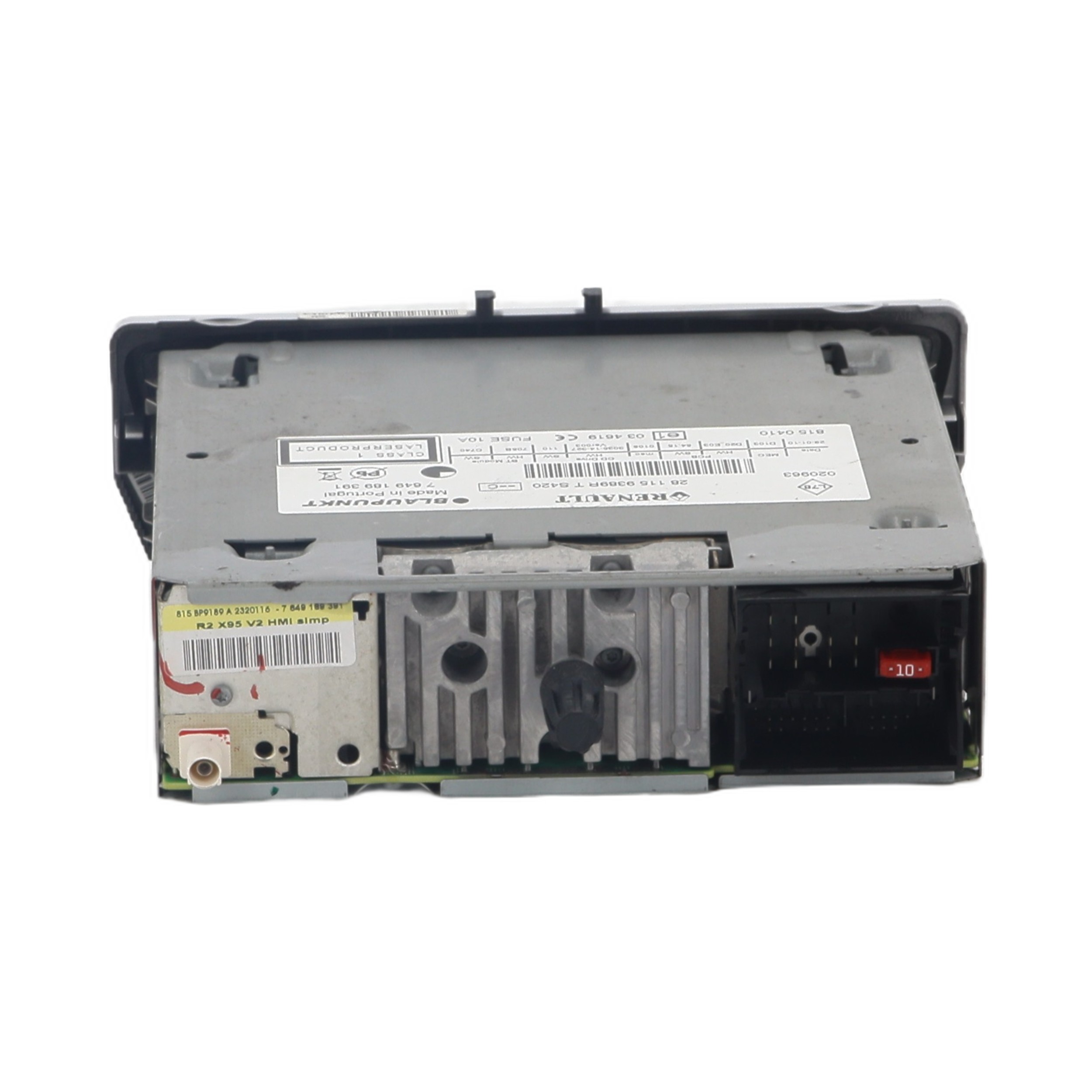 Autoradio d'origine pour RENAULT MEGANE 3 PHASE 1 BREAK Autoradio d'origine pour RENAULT MEGANE 3 PHASE 1 BREAK