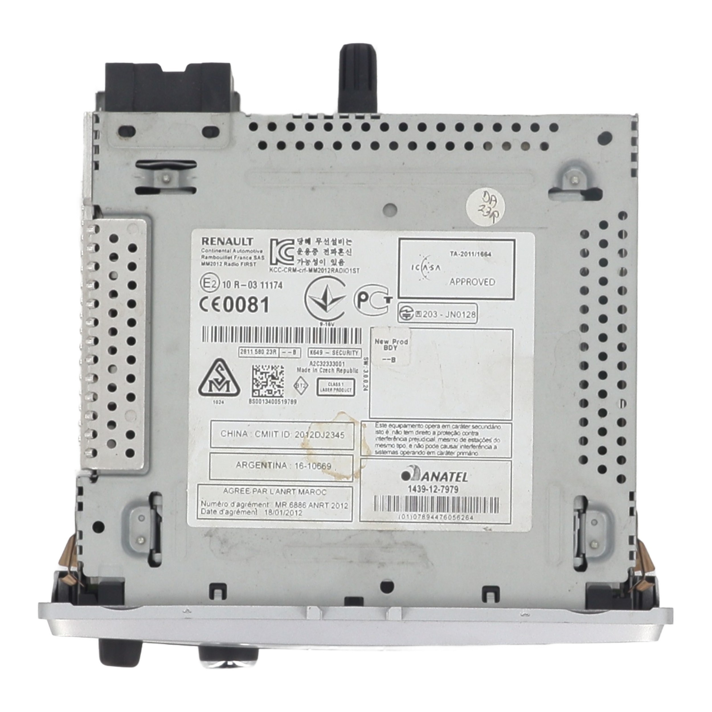 Autoradio d'origine pour RENAULT MEGANE 3 PHASE 2 BREAK Autoradio d'origine pour RENAULT MEGANE 3 PHASE 2 BREAK