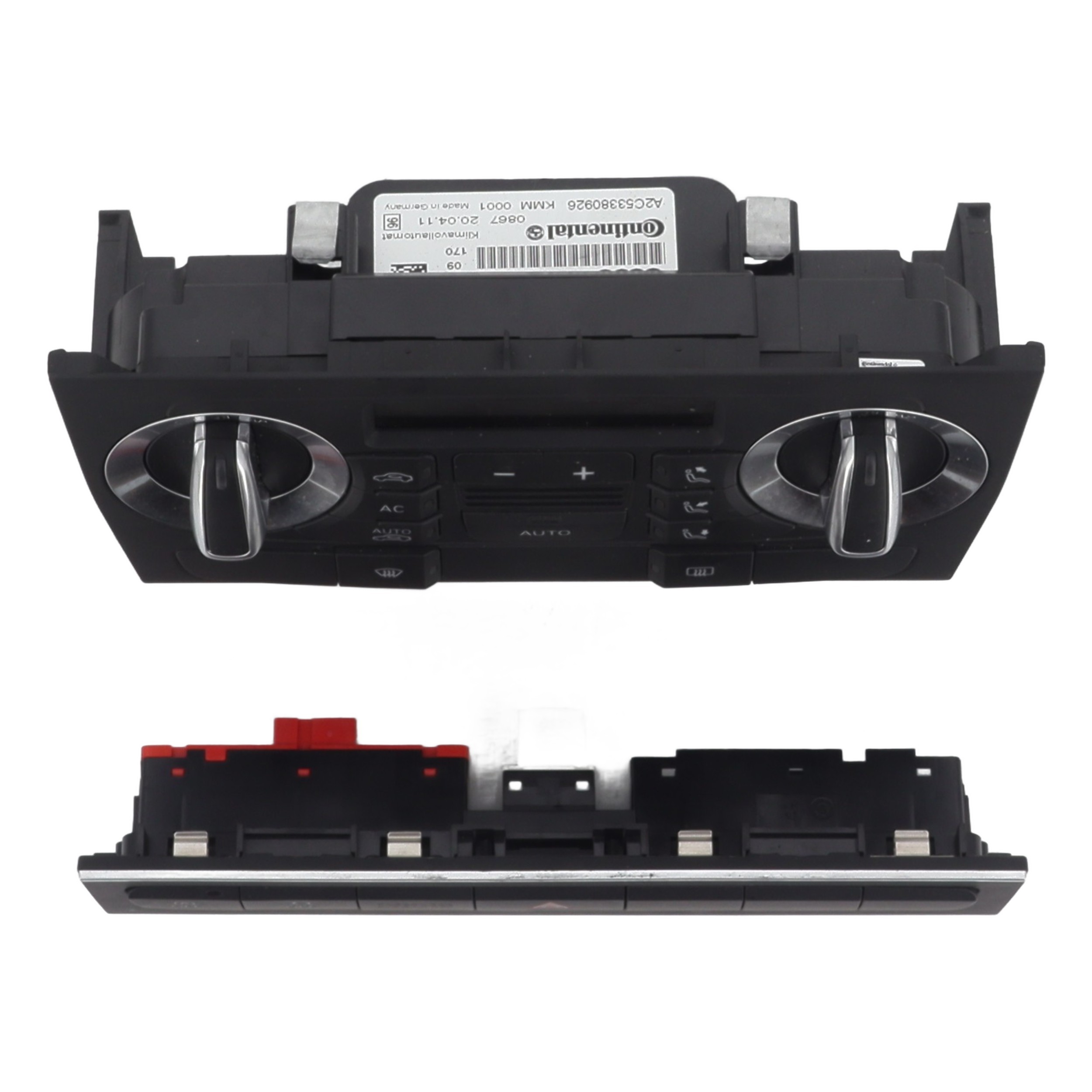 Commande chauffage pour AUDI A3 2 CABRIO PHASE 2 Commande chauffage pour AUDI A3 2 CABRIO PHASE 2