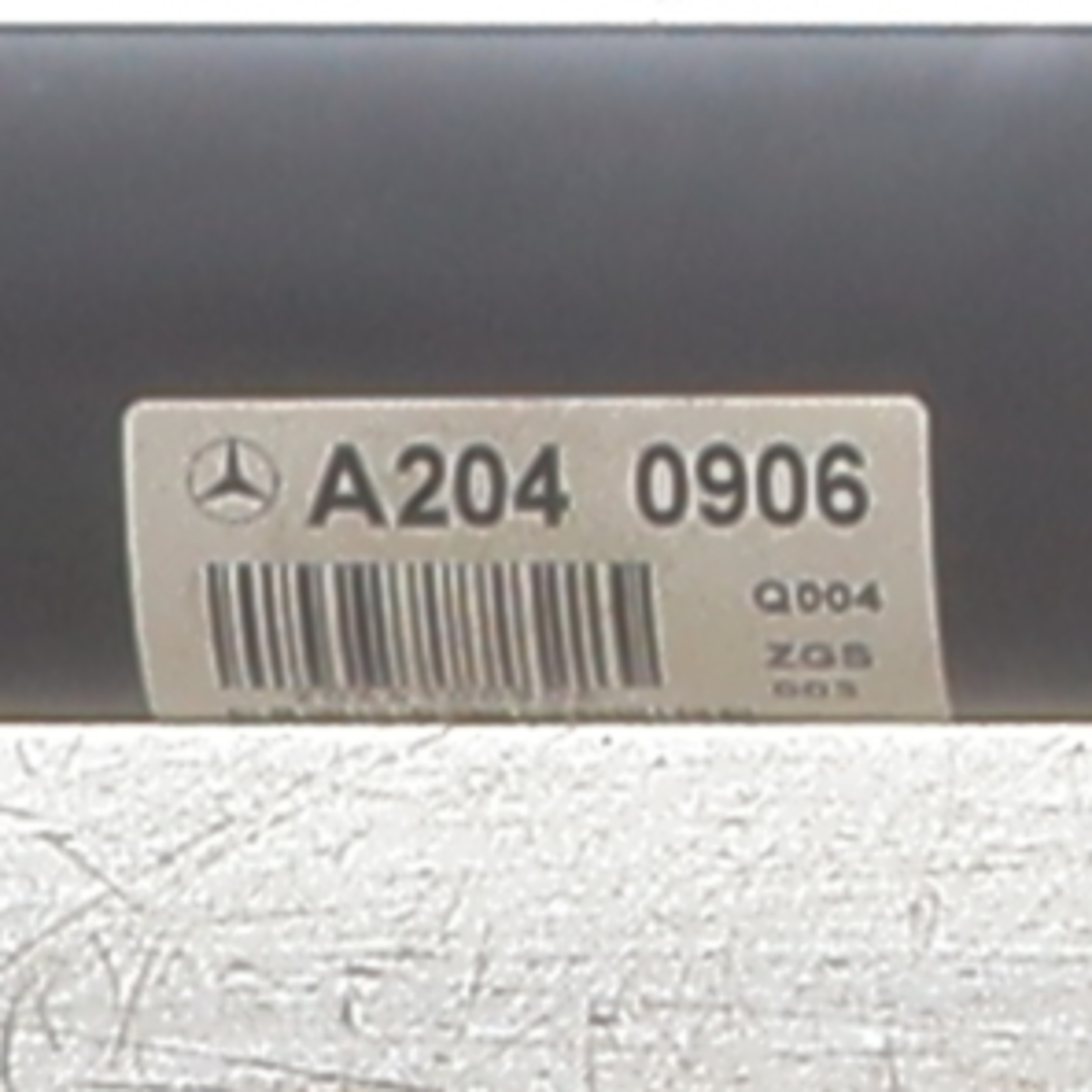 Arbre de transmission (propulsion) pour MERCEDES CLASSE C 204 PHASE 1 Arbre de transmission (propulsion) pour MERCEDES CLASSE C 204 PHASE 1