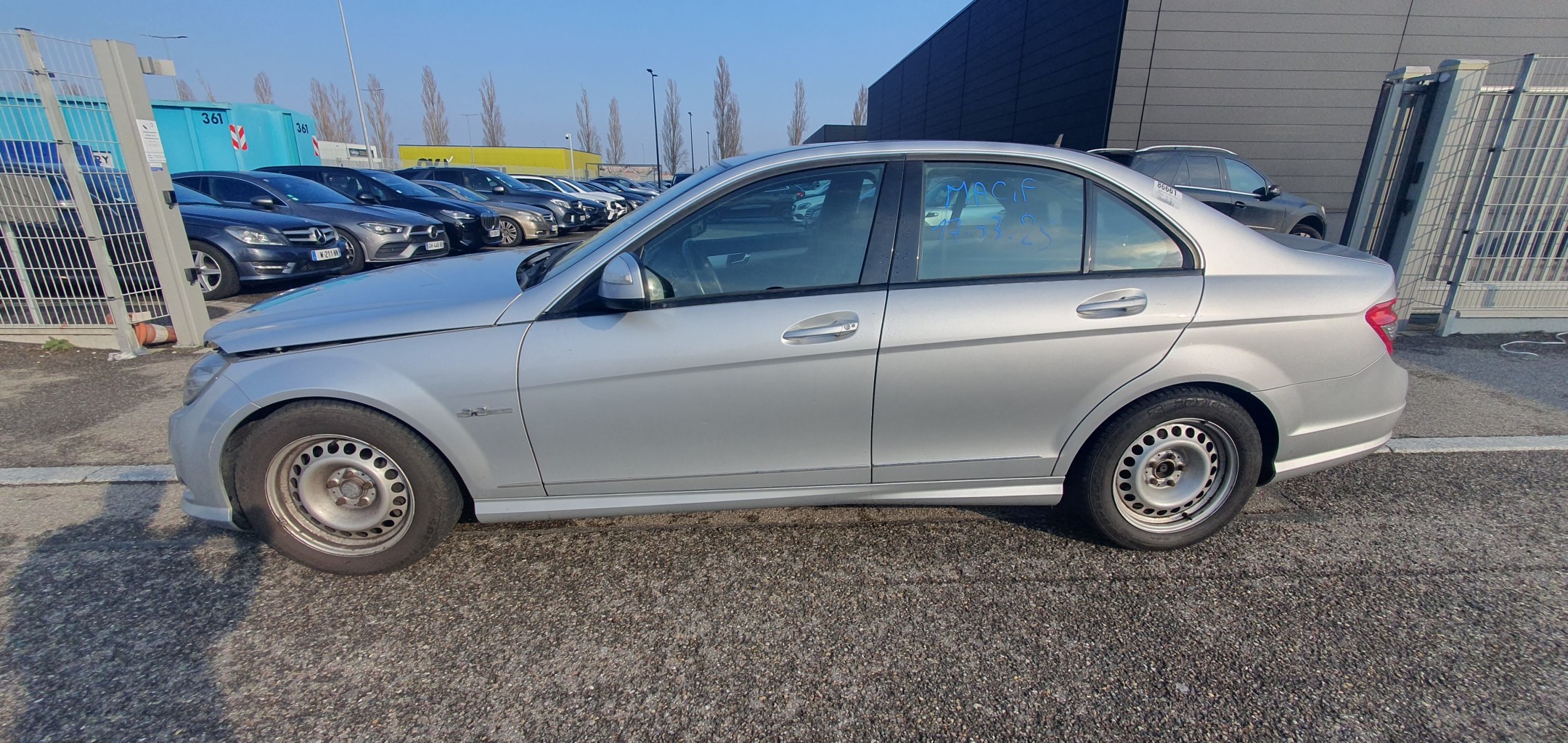 Porte arriere gauche pour MERCEDES CLASSE C 204 PHASE 1 Porte arriere gauche pour MERCEDES CLASSE C 204 PHASE 1