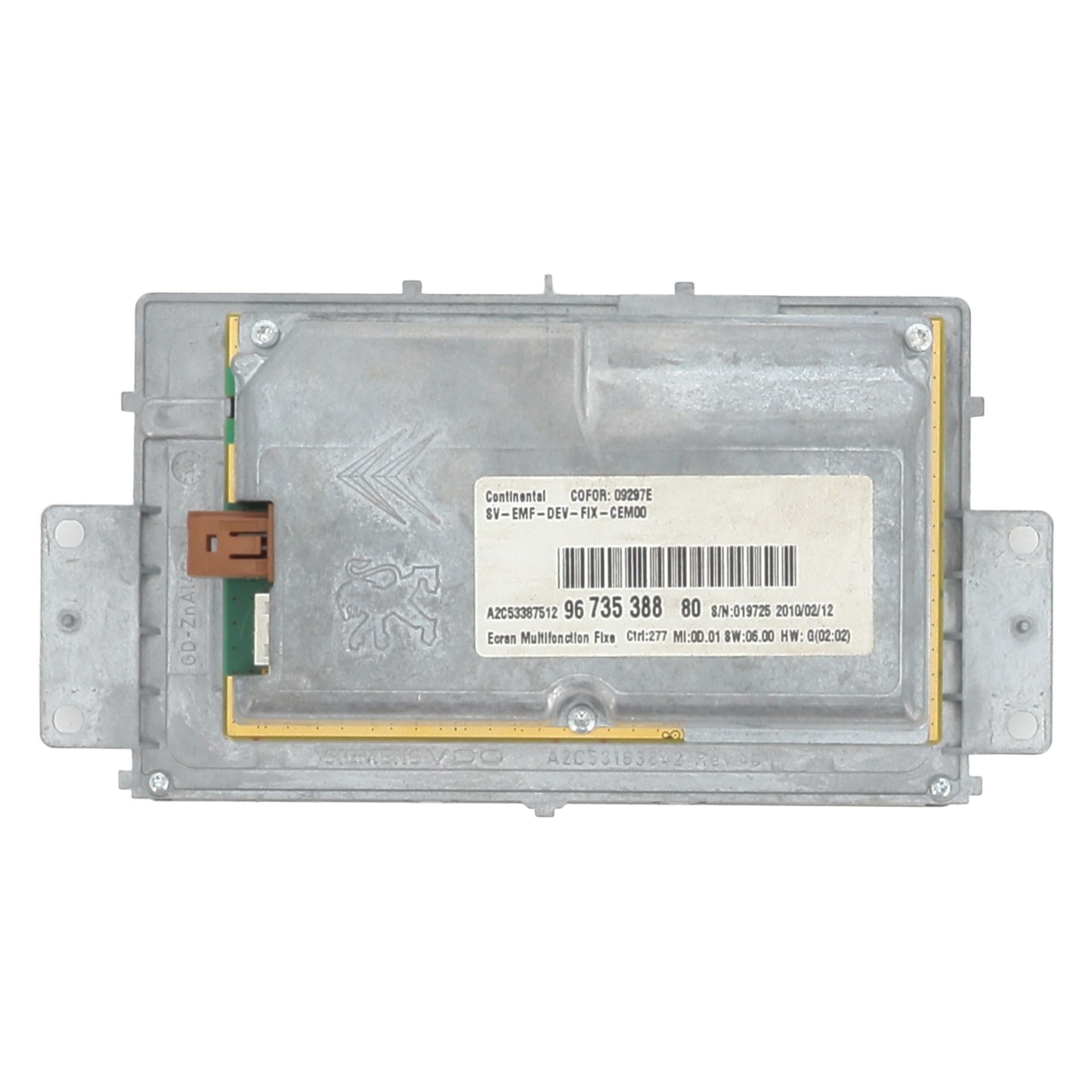 Ecran GPS pour PEUGEOT 407 PHASE 2 Ecran GPS pour PEUGEOT 407 PHASE 2