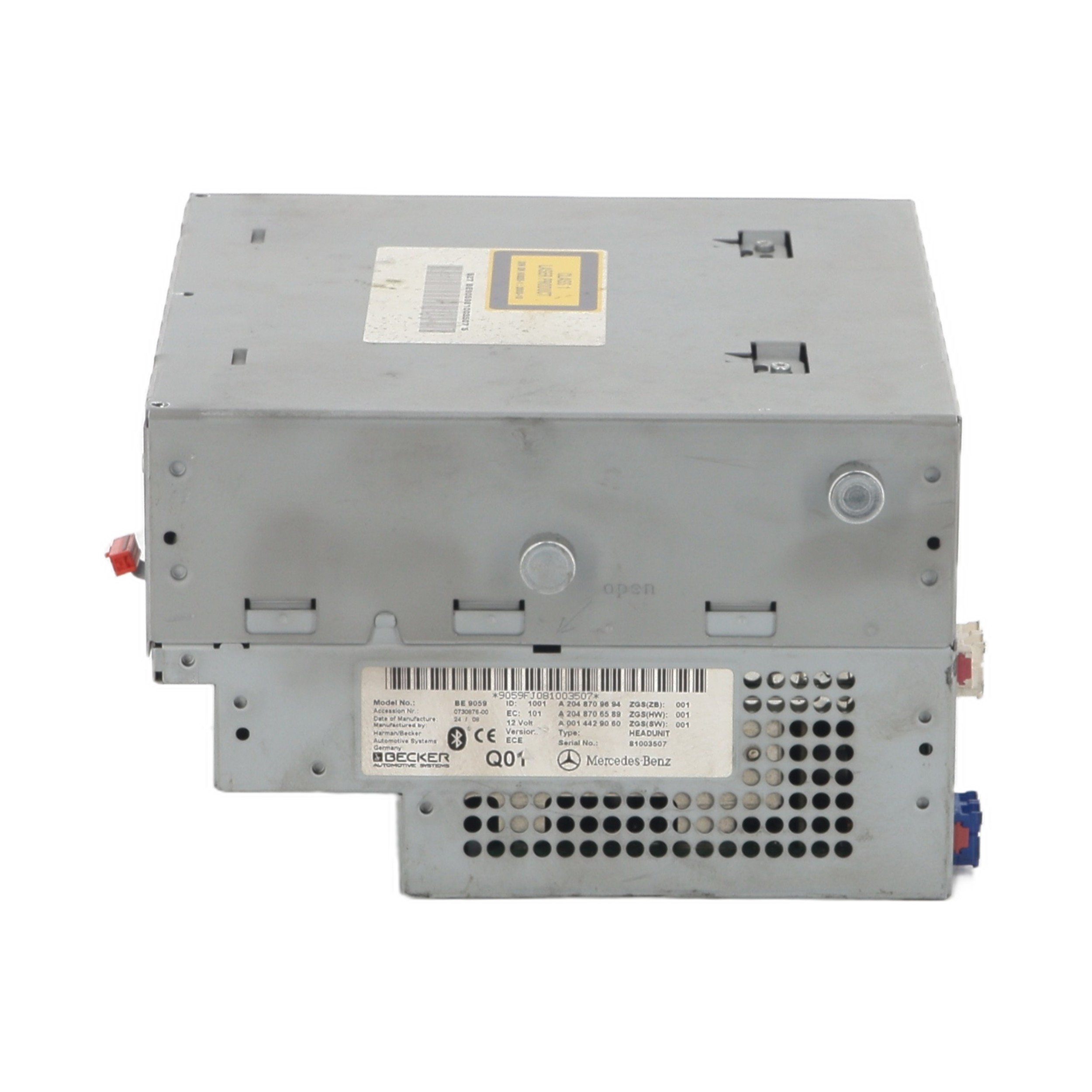 Autoradio d'origine pour MERCEDES CLASSE C 204 PHASE 1 BREAK Autoradio d'origine pour MERCEDES CLASSE C 204 PHASE 1 BREAK