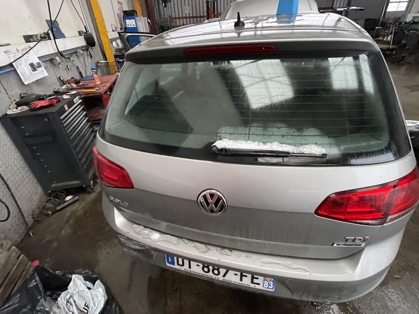 Malle/Hayon arriere pour VOLKSWAGEN GOLF 7 PHASE 1 Malle/Hayon arriere pour VOLKSWAGEN GOLF 7 PHASE 1