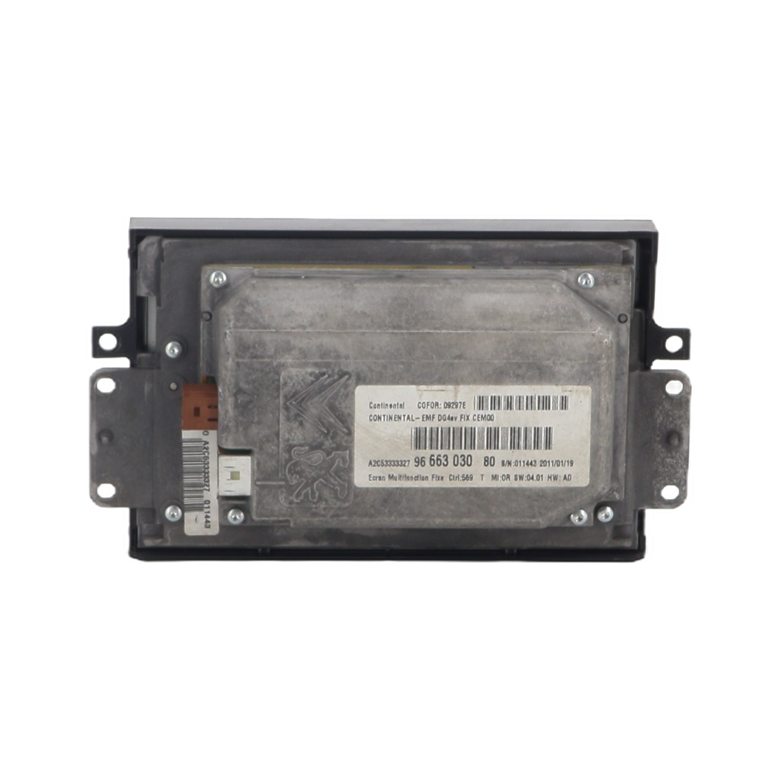 Ecran GPS pour CITROEN C4 2 PHASE 1 Ecran GPS pour CITROEN C4 2 PHASE 1